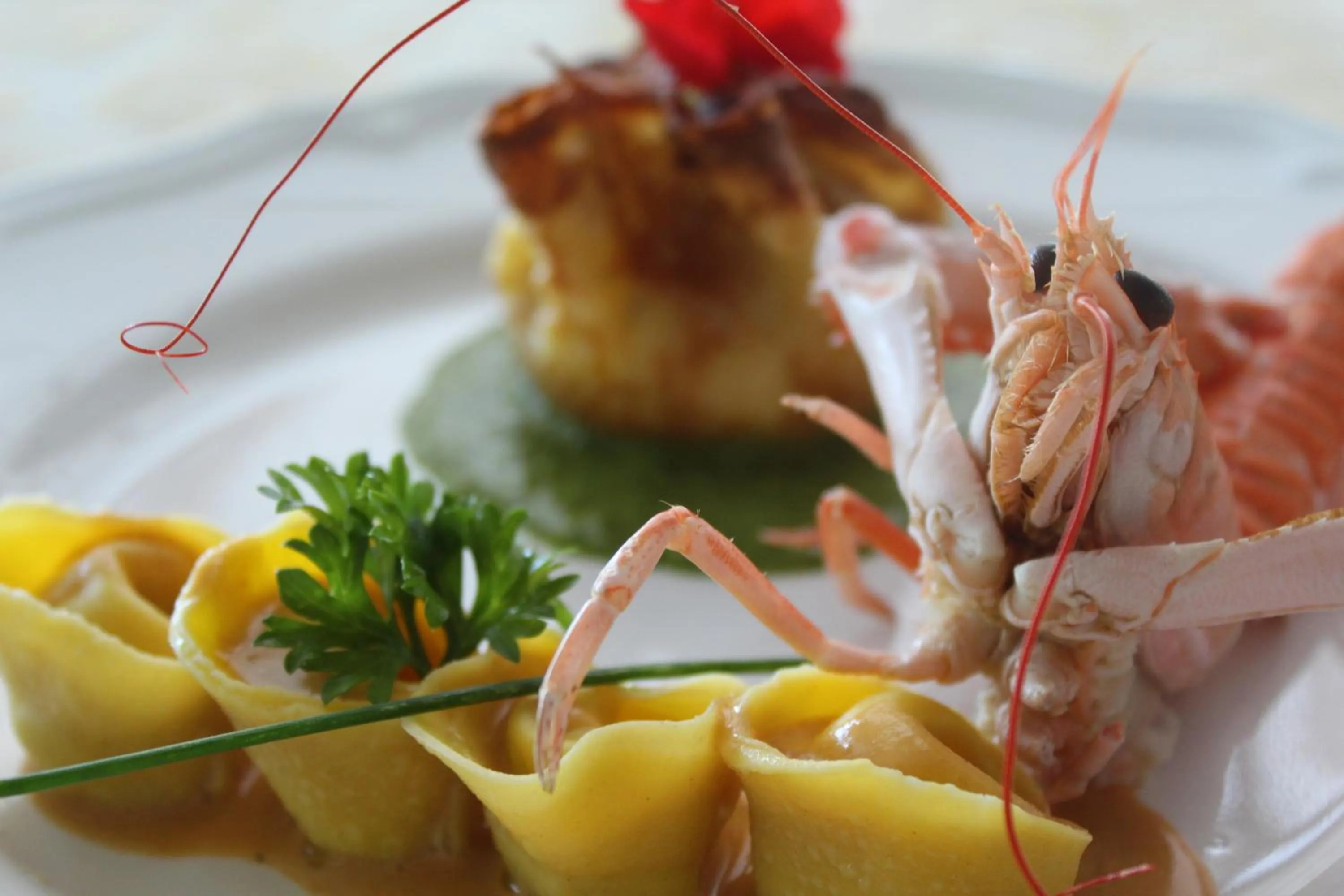 Restaurant/places to eat in Hotel Capo Sud