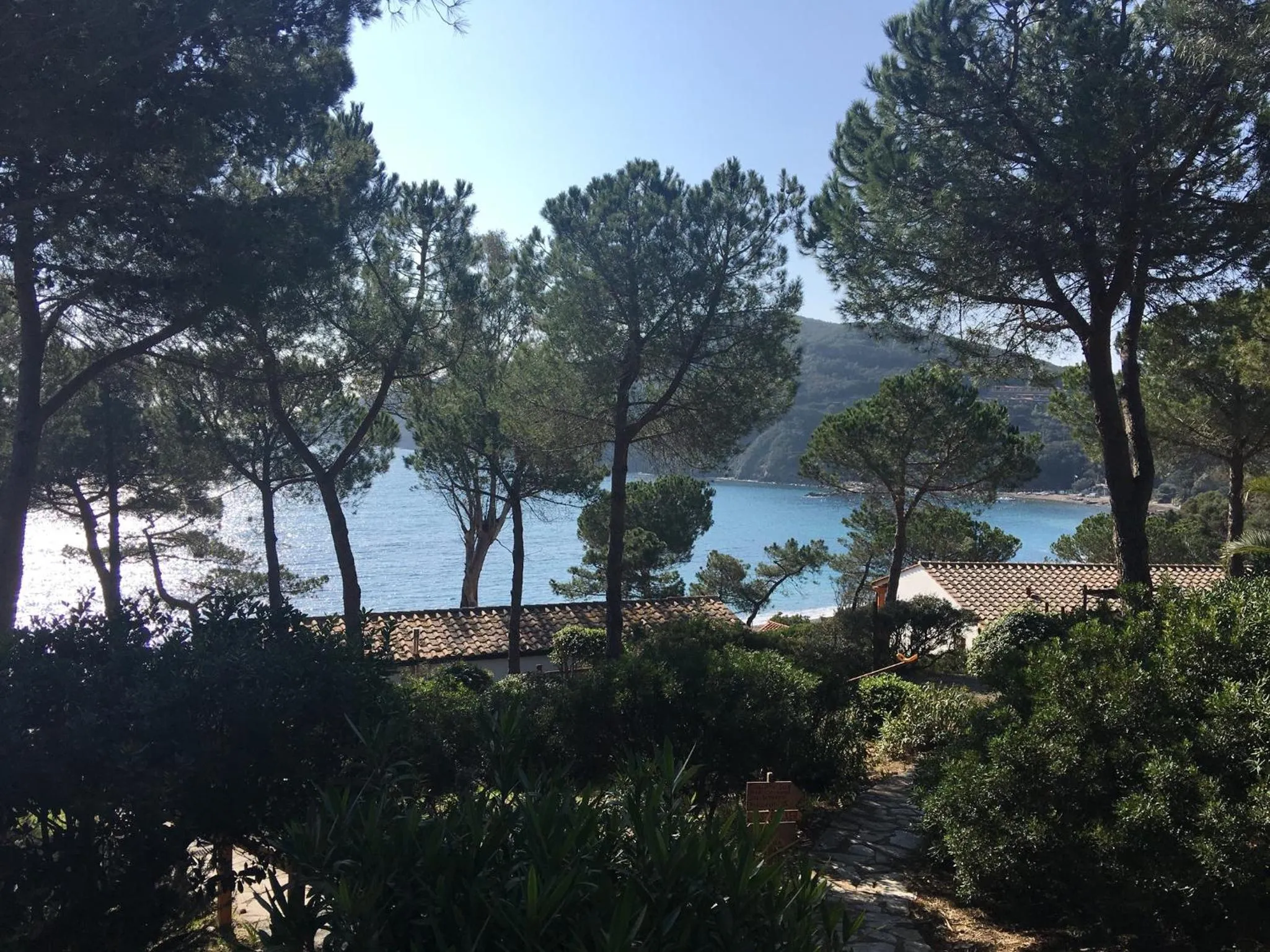 Natural landscape in Hotel Capo Sud