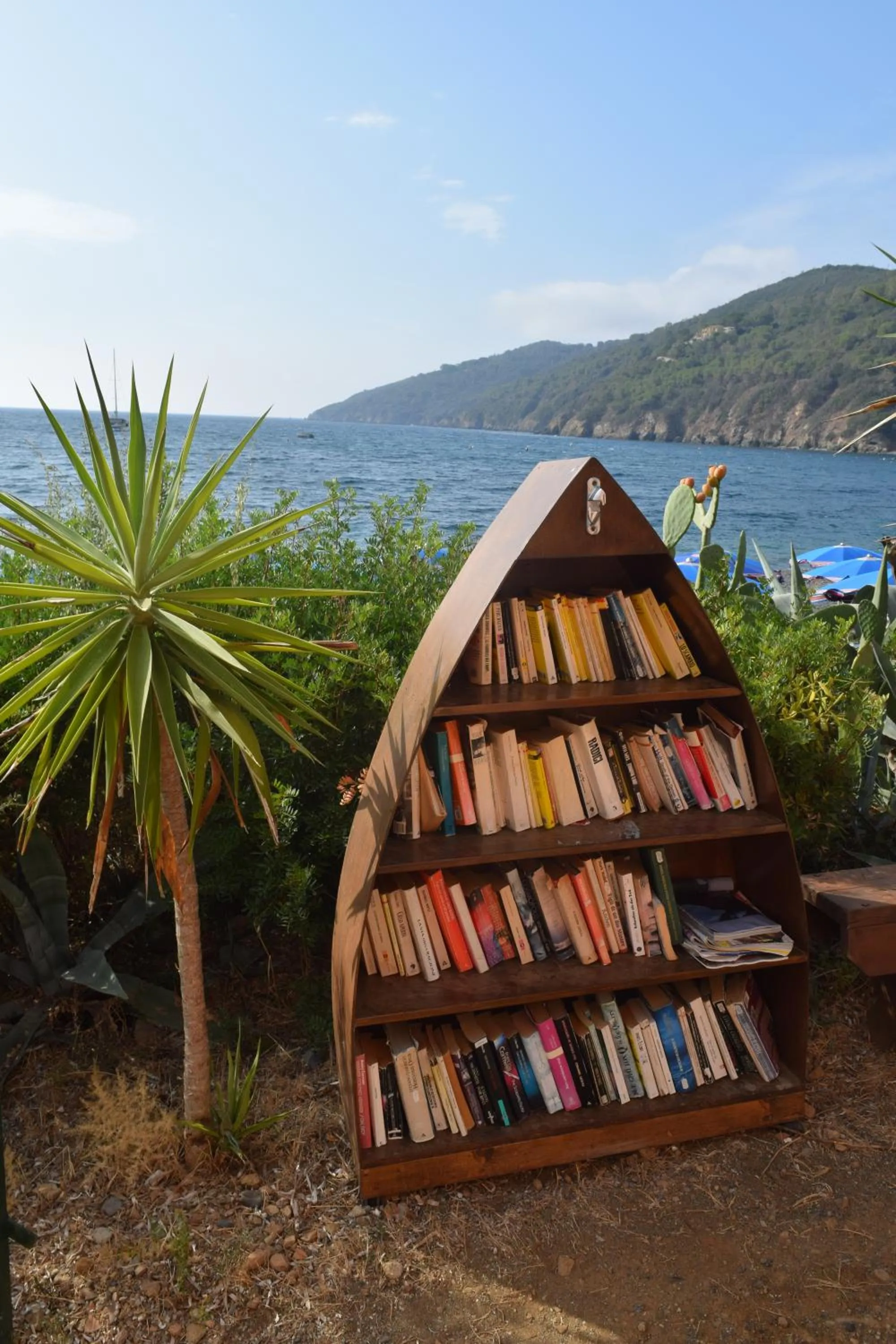 Library in Hotel Capo Sud