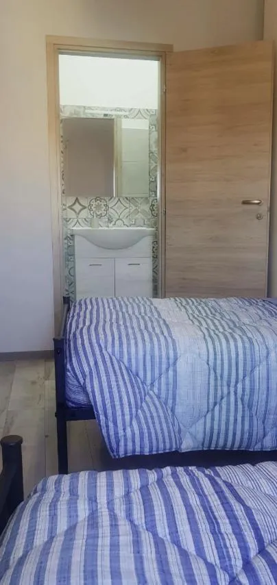 Bed in Hello Roma B&B