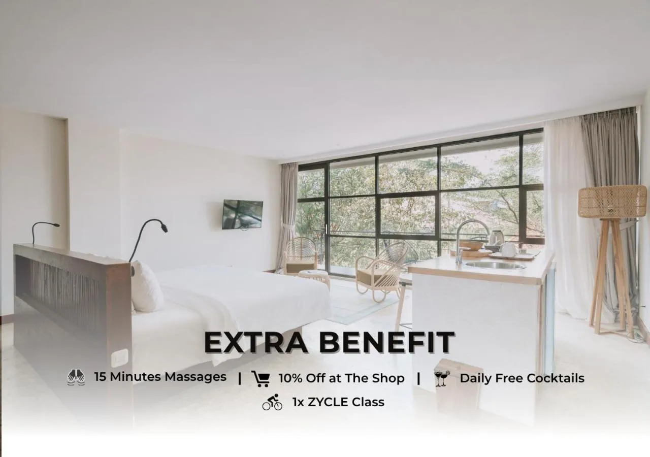 Bed in ZIN Canggu Resort & Villas