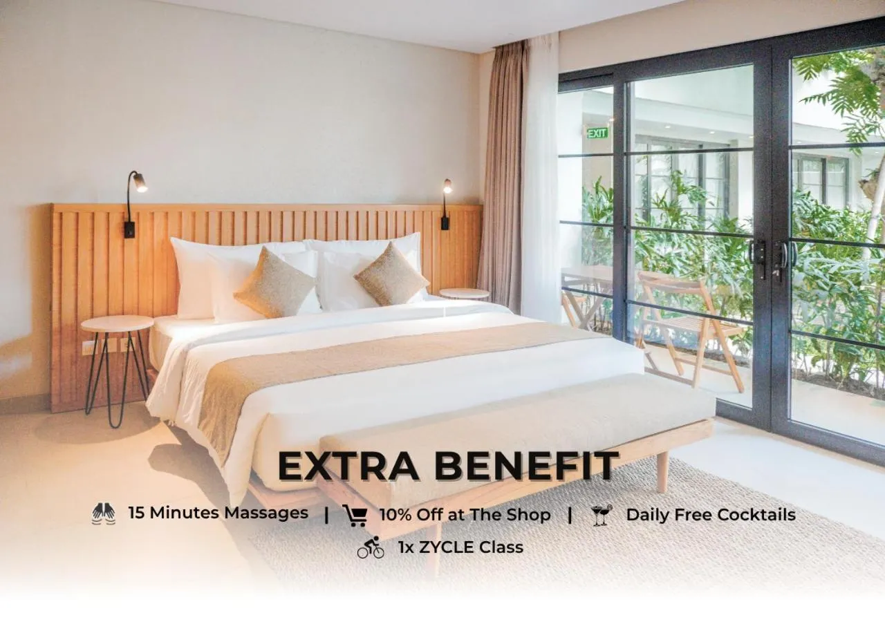 Bed in ZIN Canggu Resort & Villas