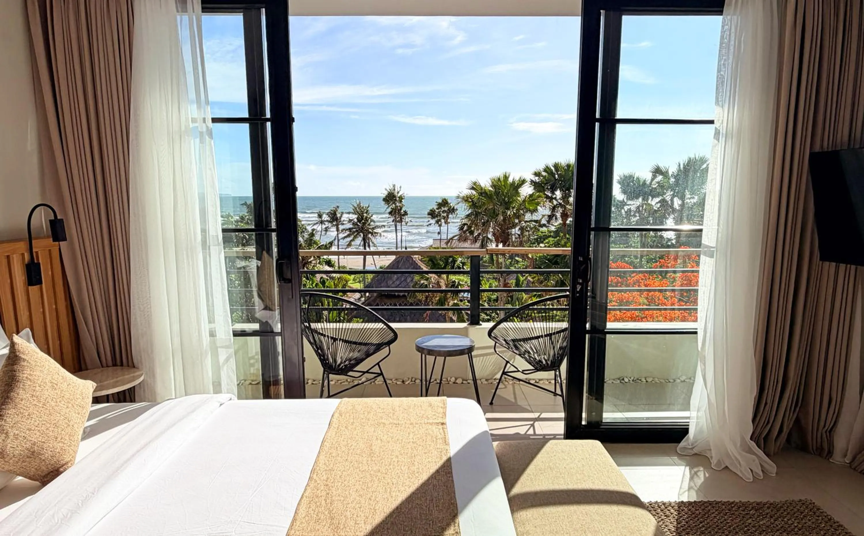Balcony/Terrace, Bed in ZIN Canggu Resort & Villas
