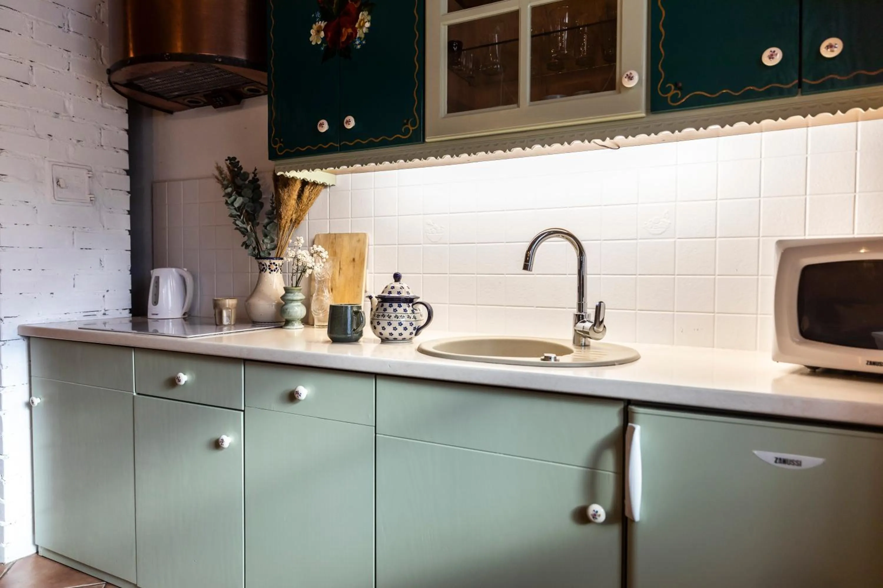Kitchen or kitchenette in Apartamenty Panorama