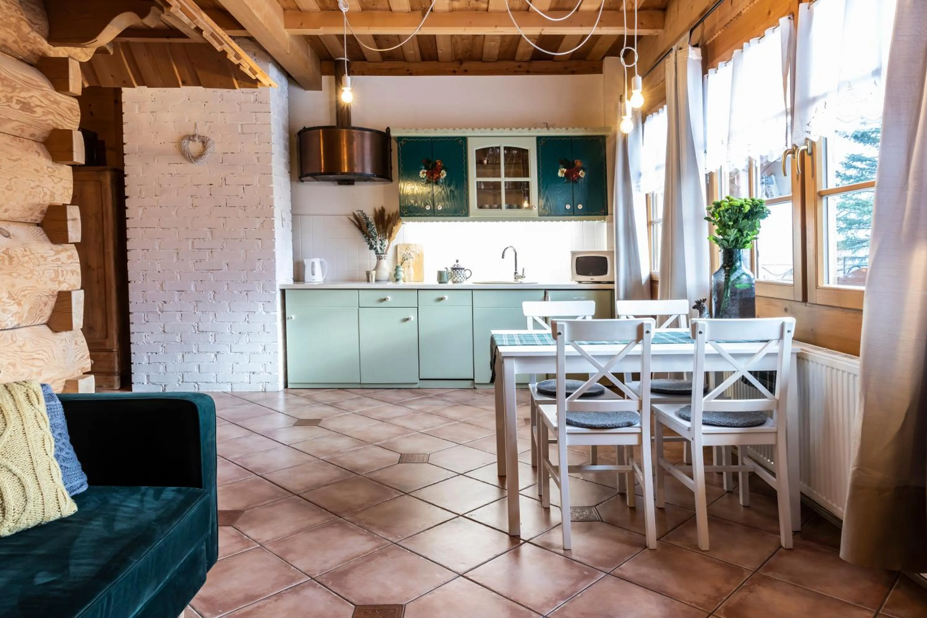 Kitchen or kitchenette in Apartamenty Panorama