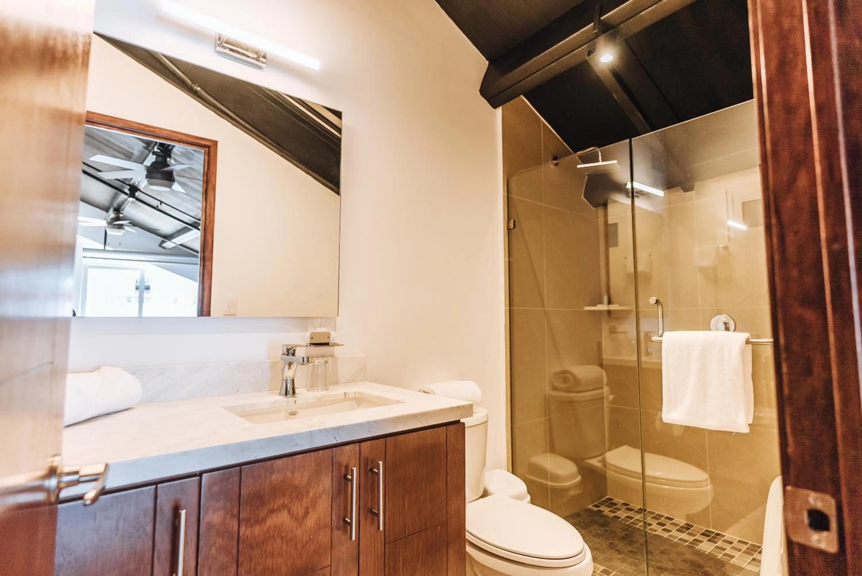 Shower in Loft Hotel Malecón Vallarta