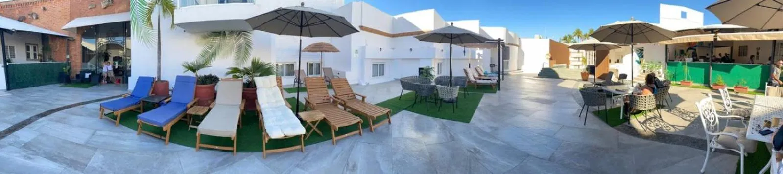 Solarium in Loft Hotel Malecón Vallarta