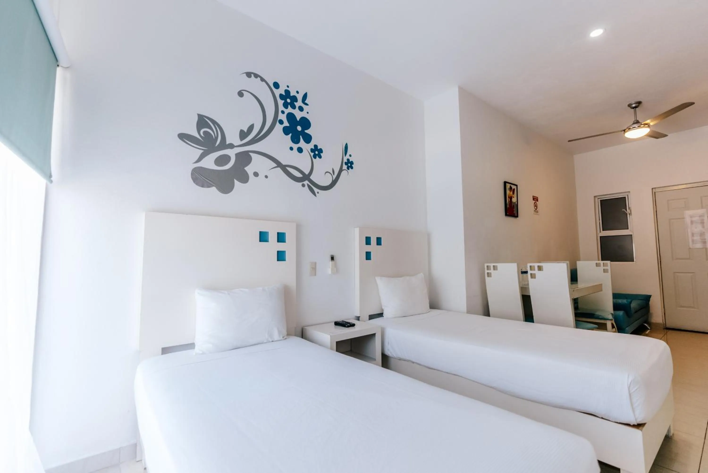 Bed in Loft Hotel Malecón Vallarta