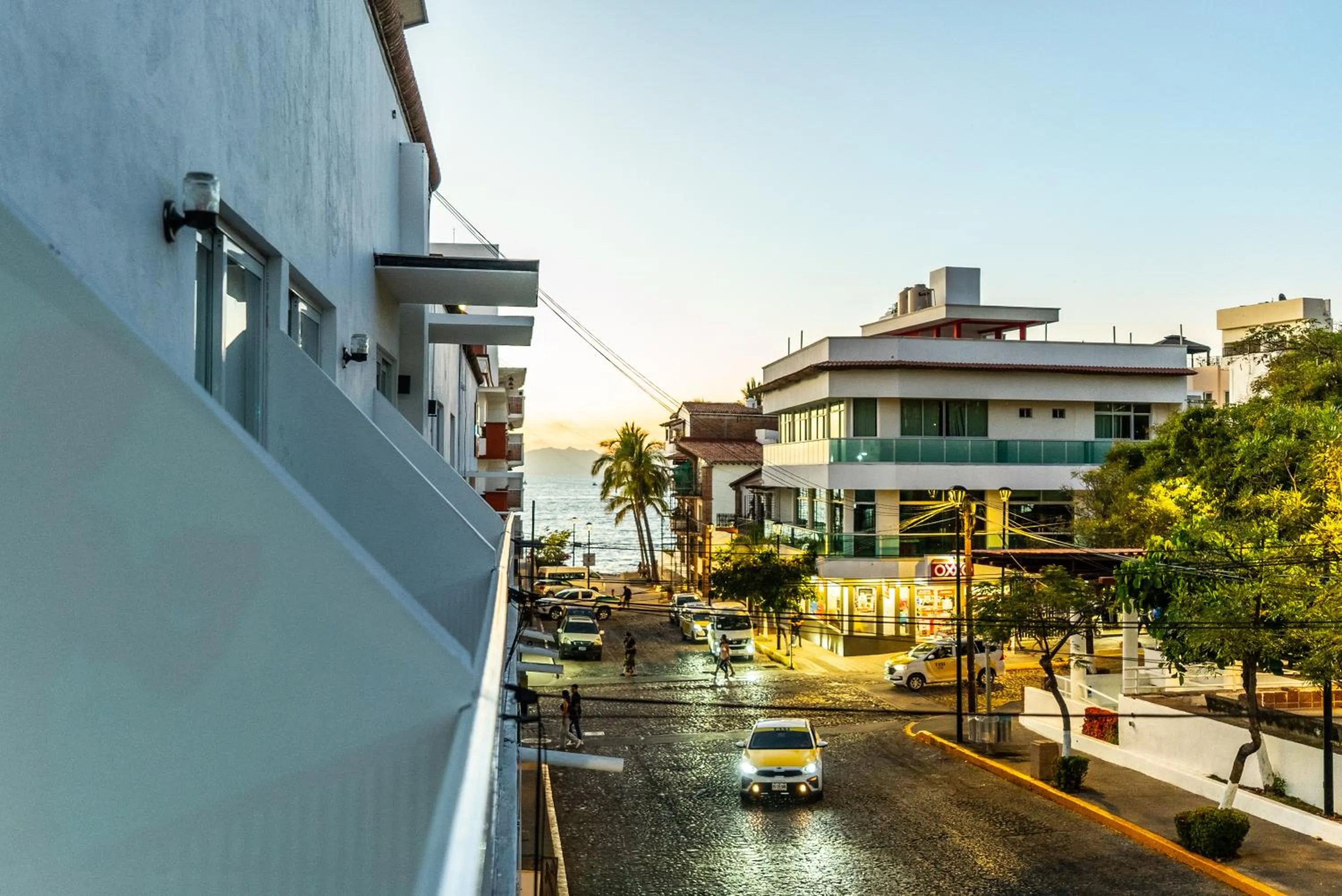 Street view in Loft Hotel Malecón Vallarta