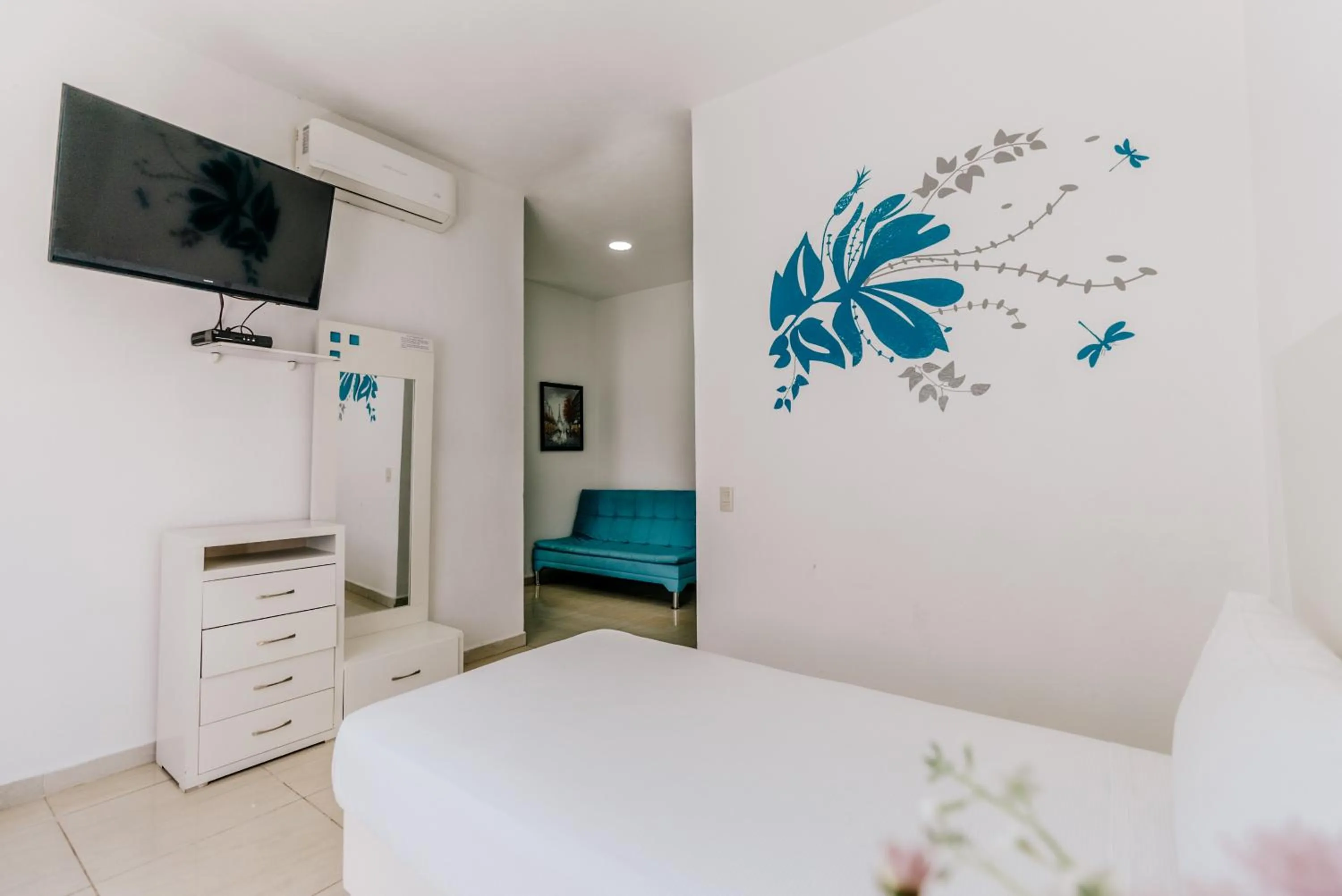 Bedroom, Bed in Loft Hotel Malecón Vallarta