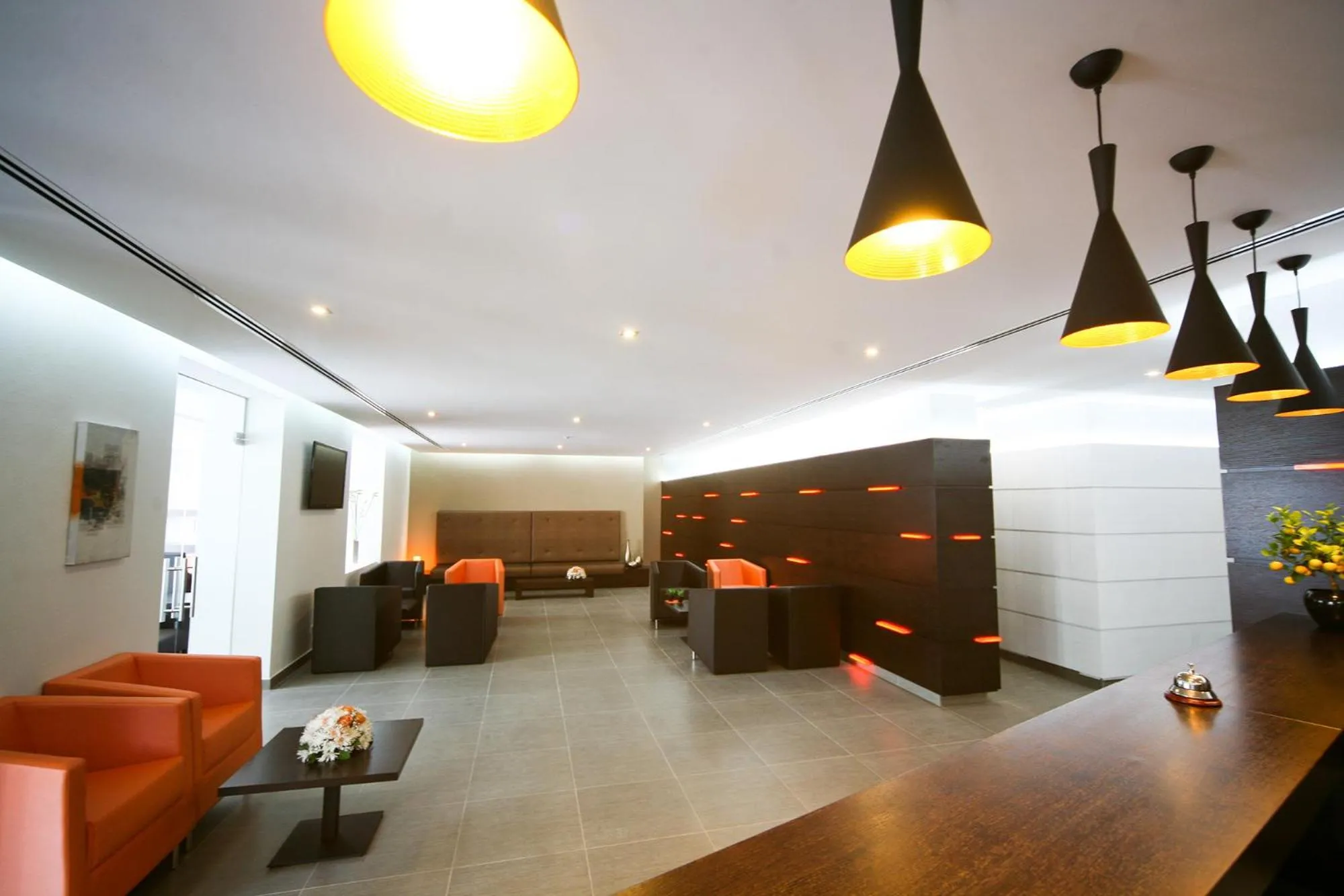 Lobby or reception in City Park Hotel by CHM