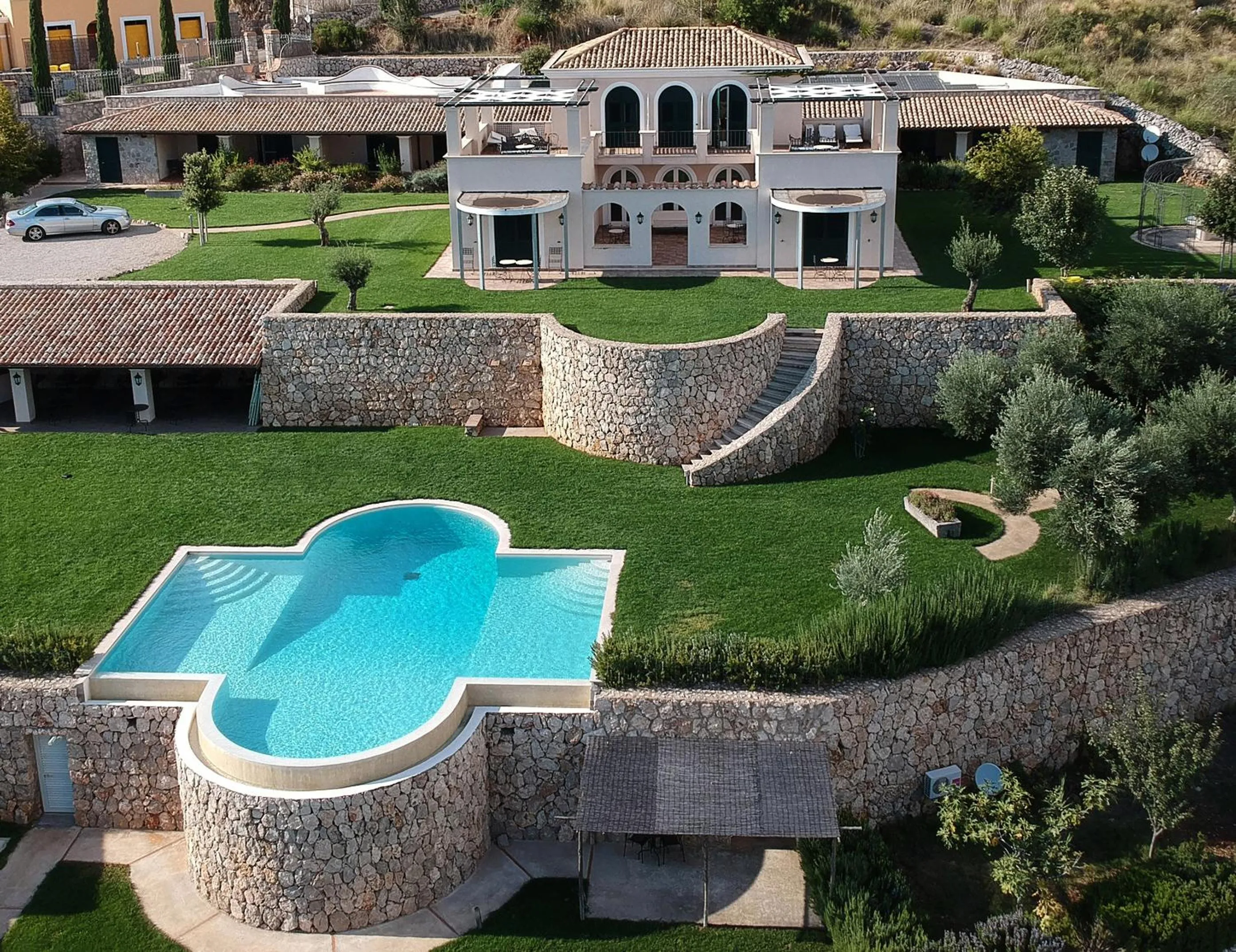 Bird's eye view in Collina Degli Ulivi B&B