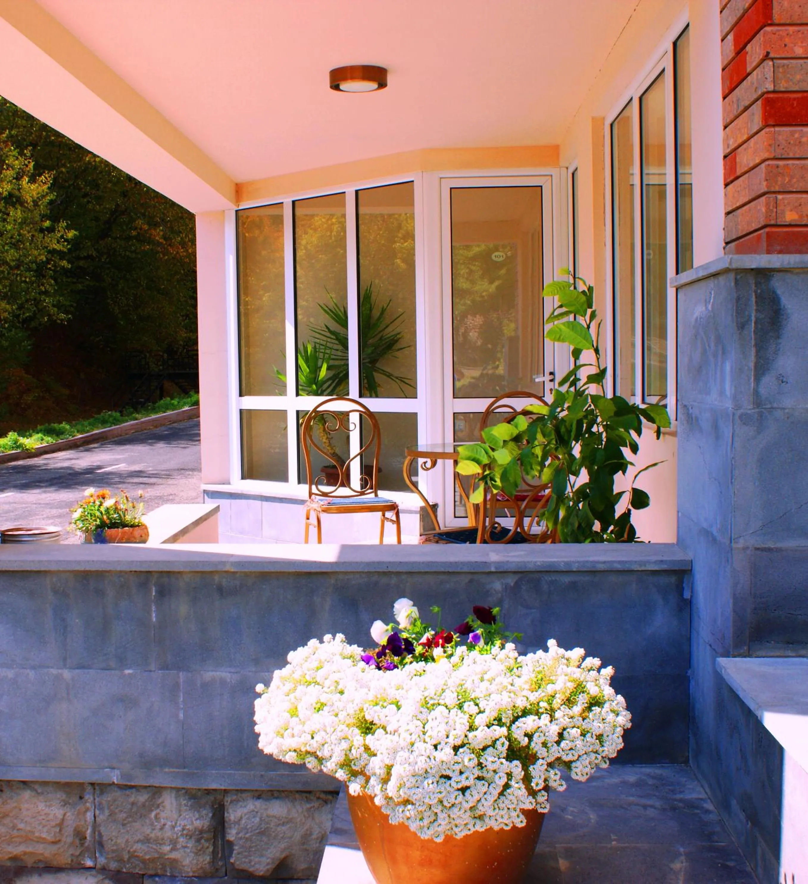 Property building in Tsaghkahovit Hotel