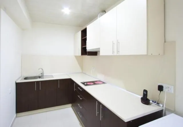 Kitchen or kitchenette in Tsaghkahovit Hotel