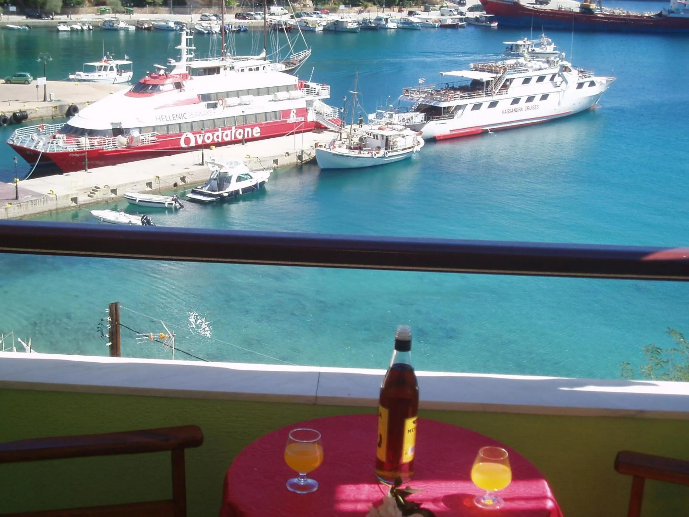 Balcony/Terrace in Haravgi Hotel