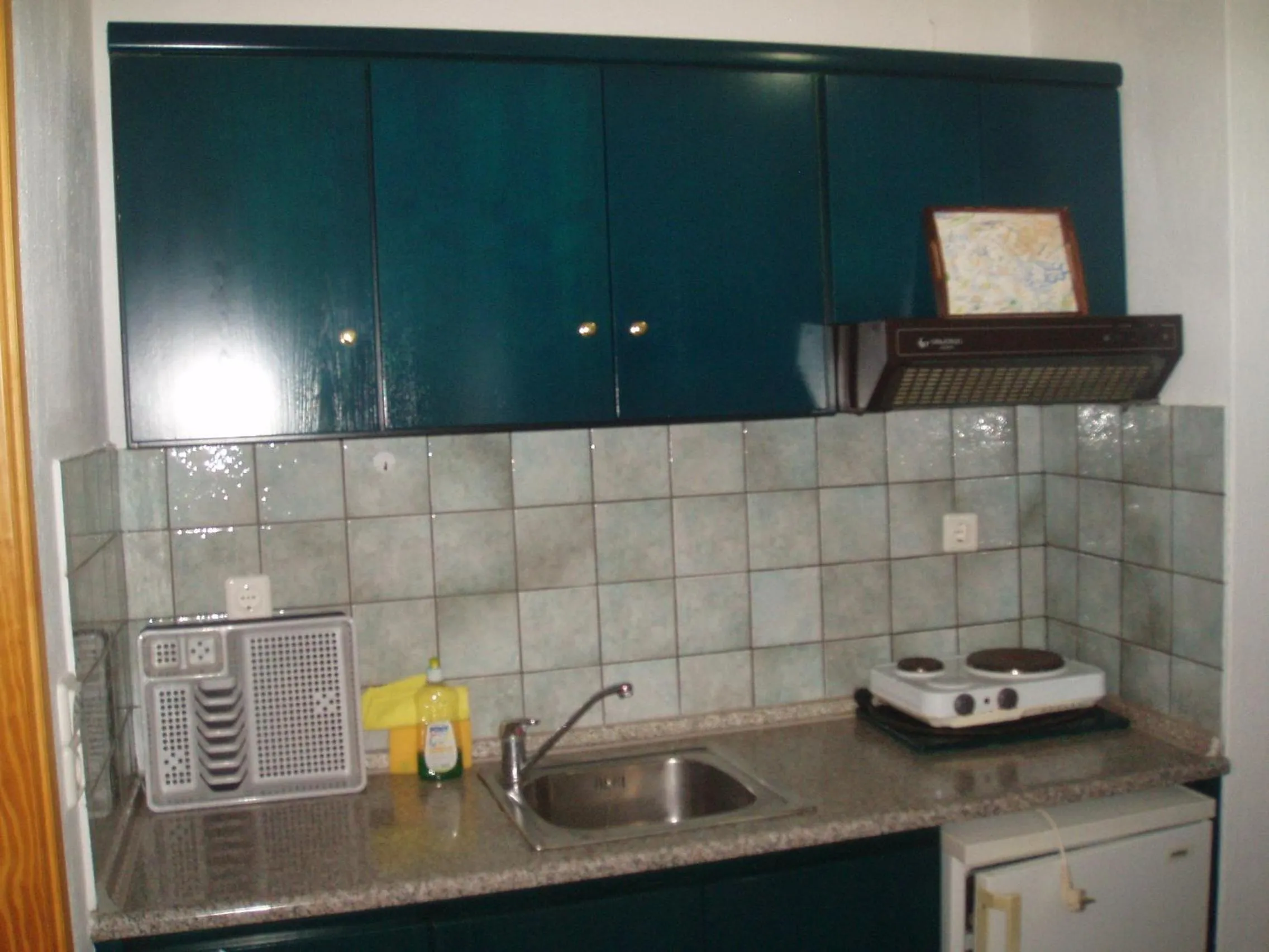 Kitchen or kitchenette in Haravgi Hotel