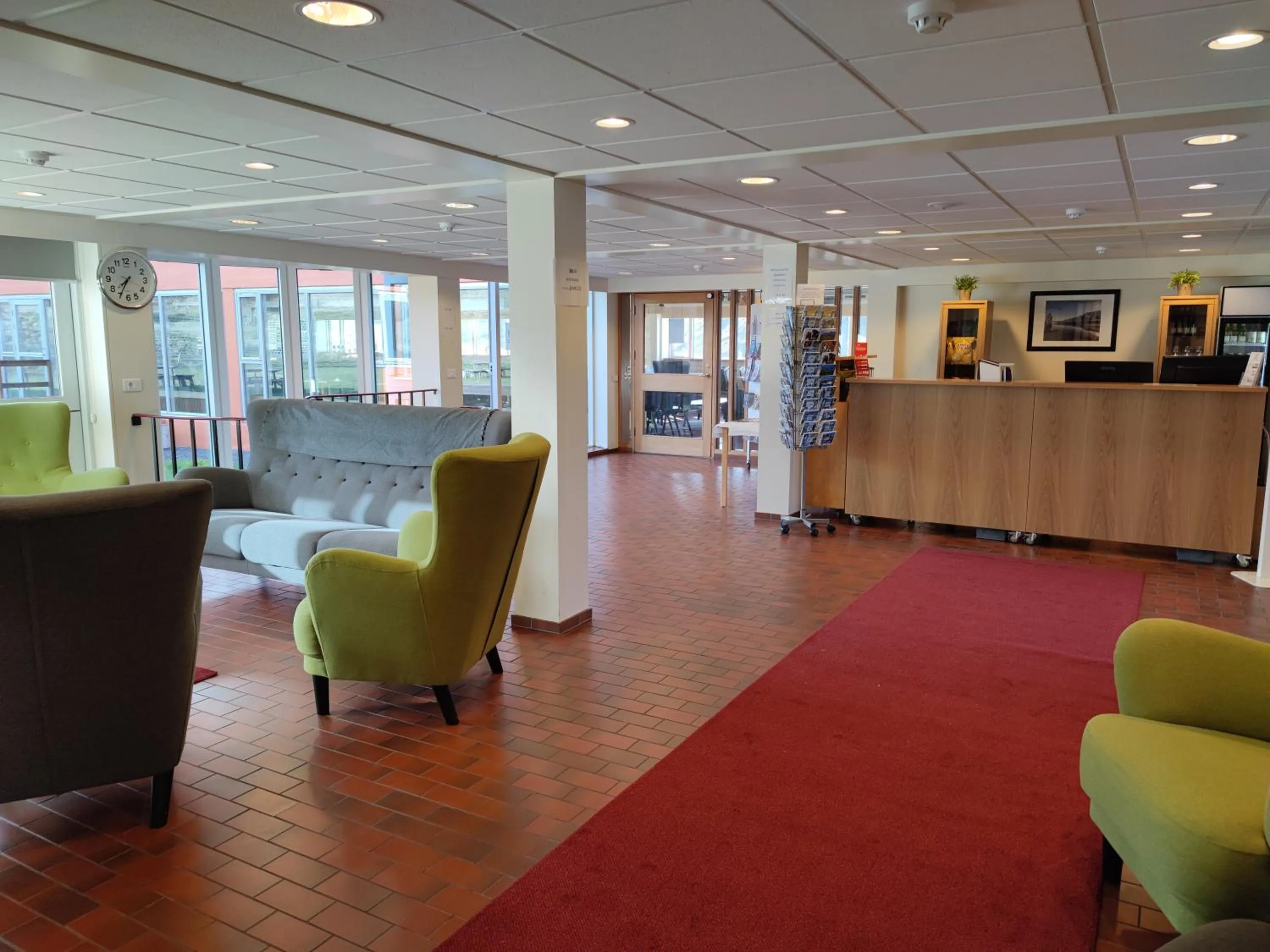 Lobby or reception in Hotel Mikligardur