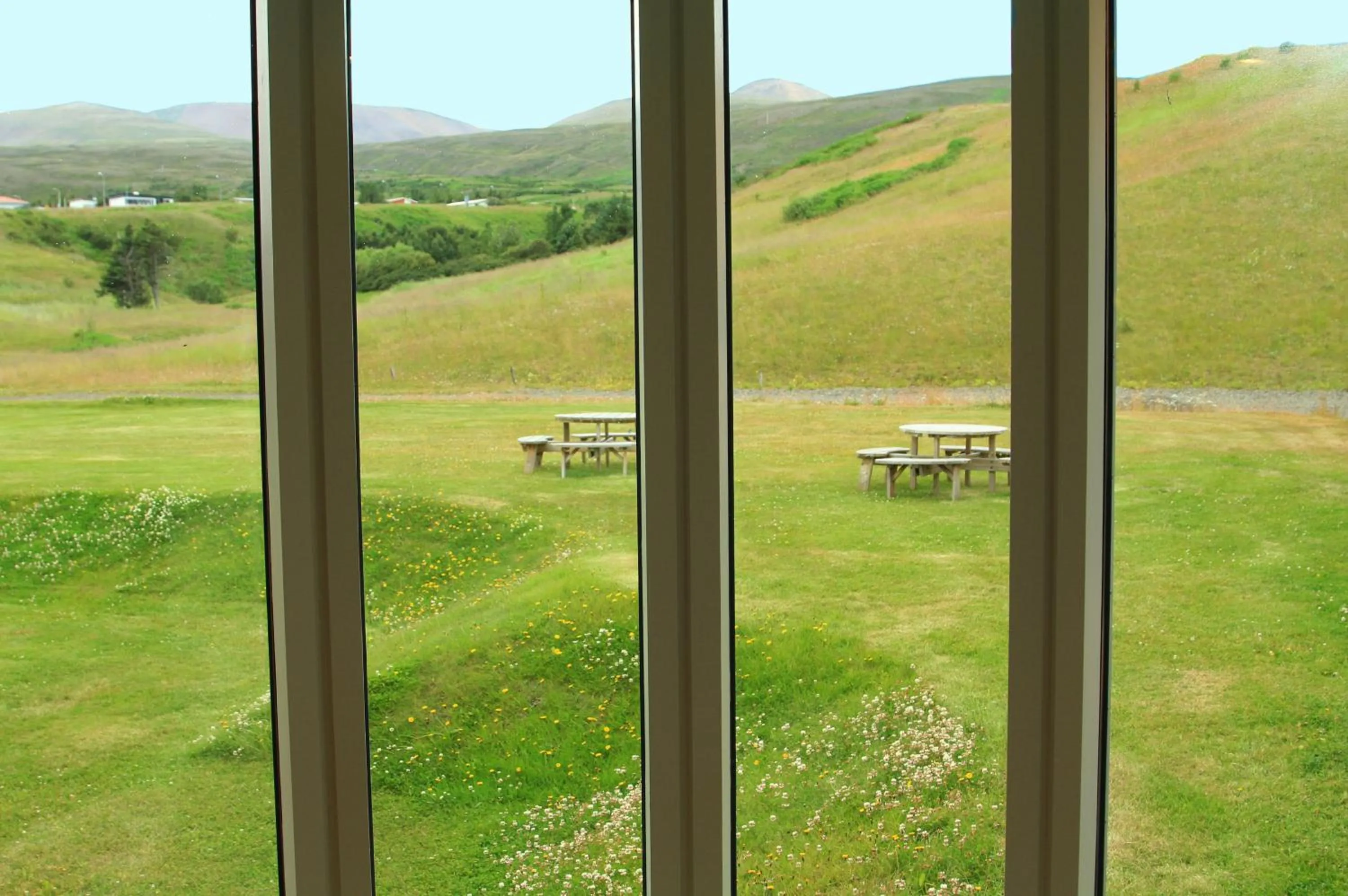 Lobby or reception in Hotel Mikligardur