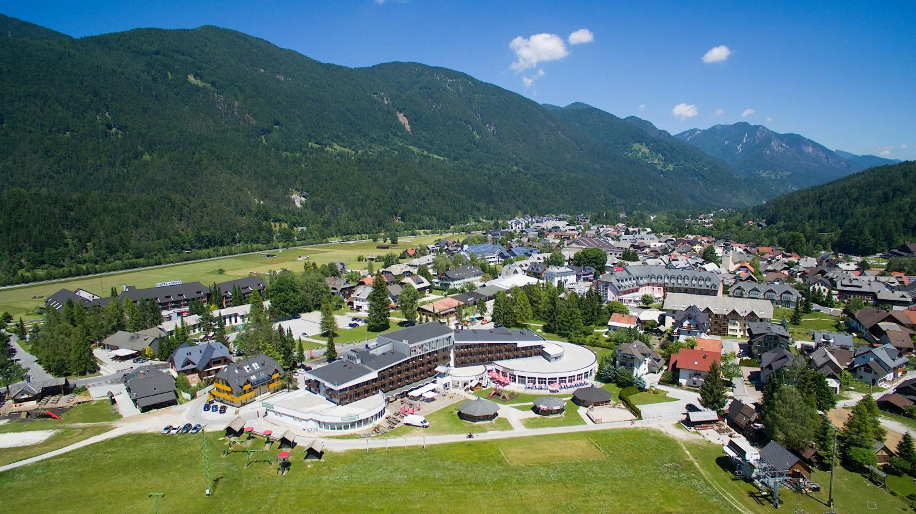Property building in Ramada Resort Kranjska Gora