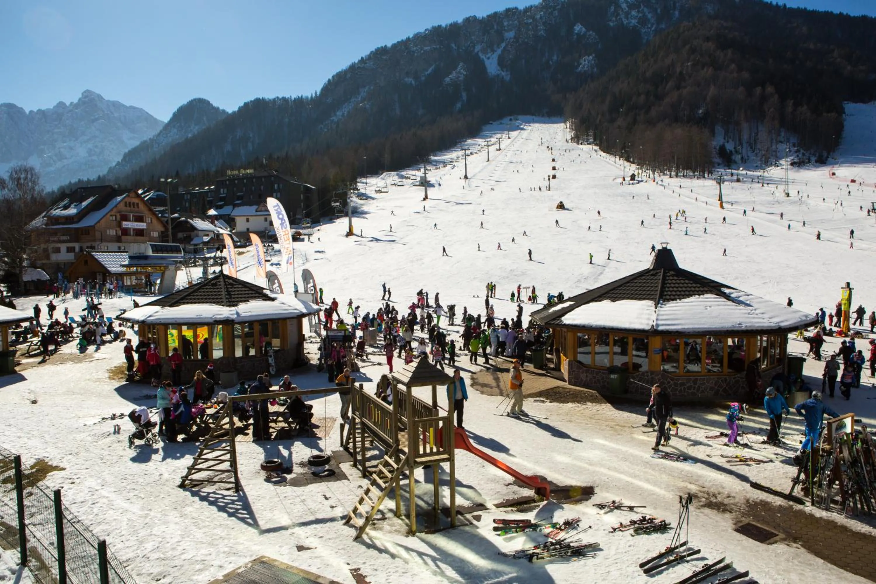 Skiing in Ramada Resort Kranjska Gora