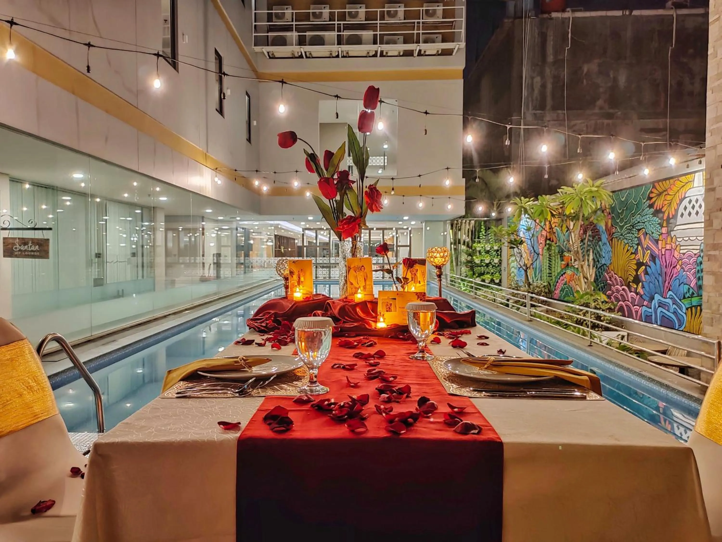 Swimming pool in Horison Emerald Timoho Yogyakarta