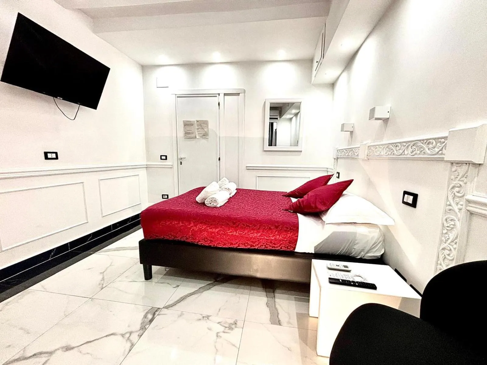 Bedroom, Bed in Locanda Parlamento