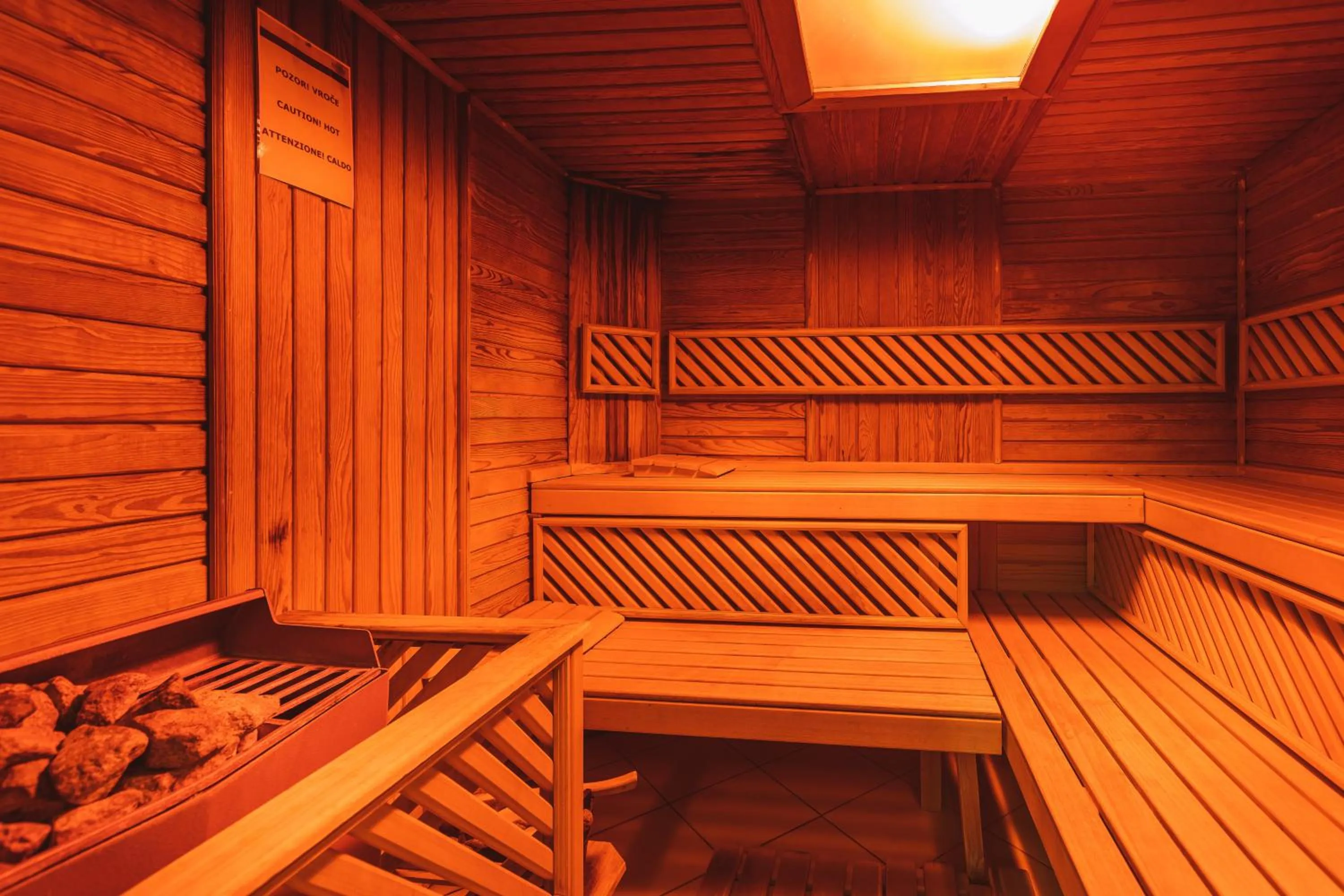 Sauna in Hotel Kompas