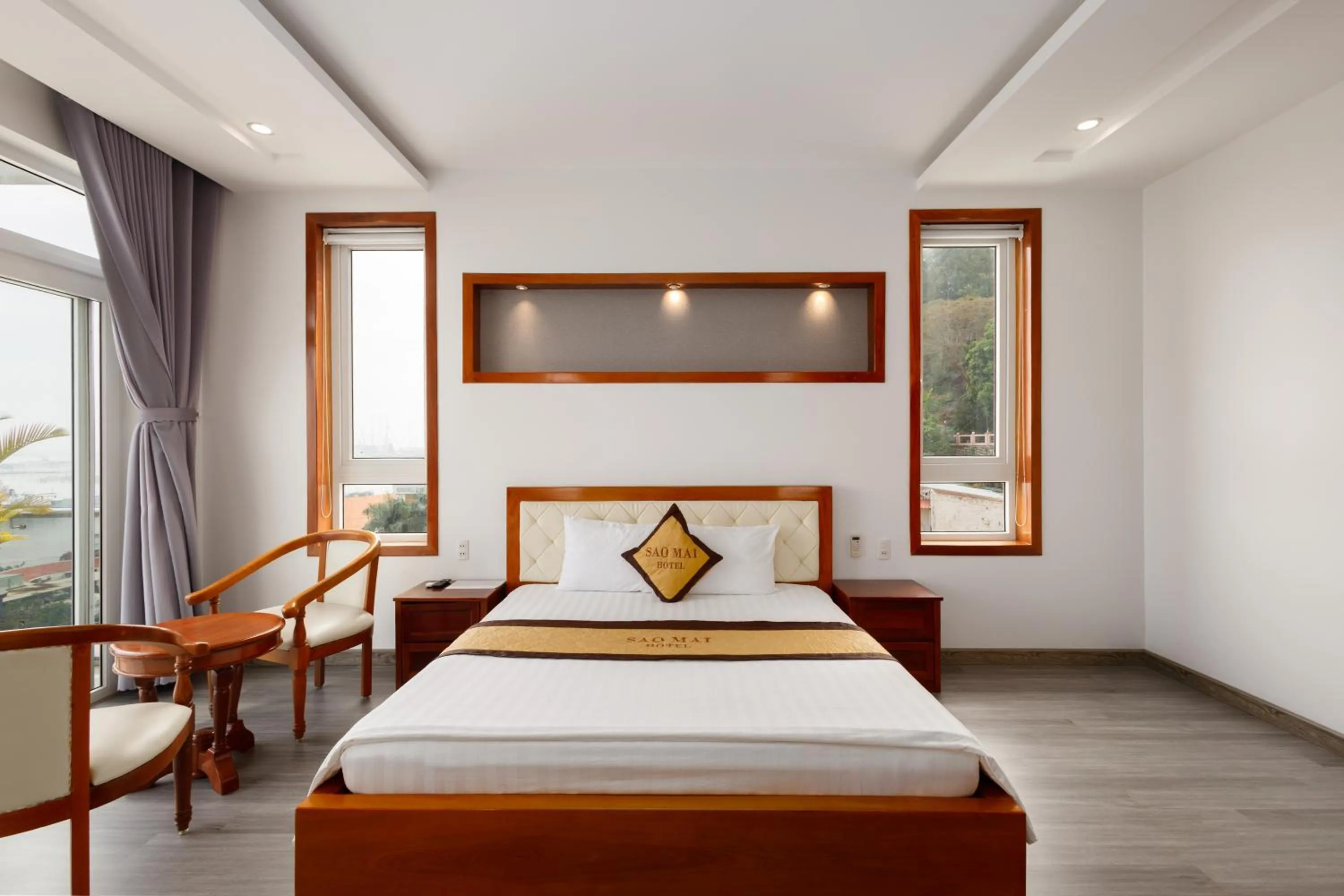 Bed in Sao Mai Hotel & Apartment