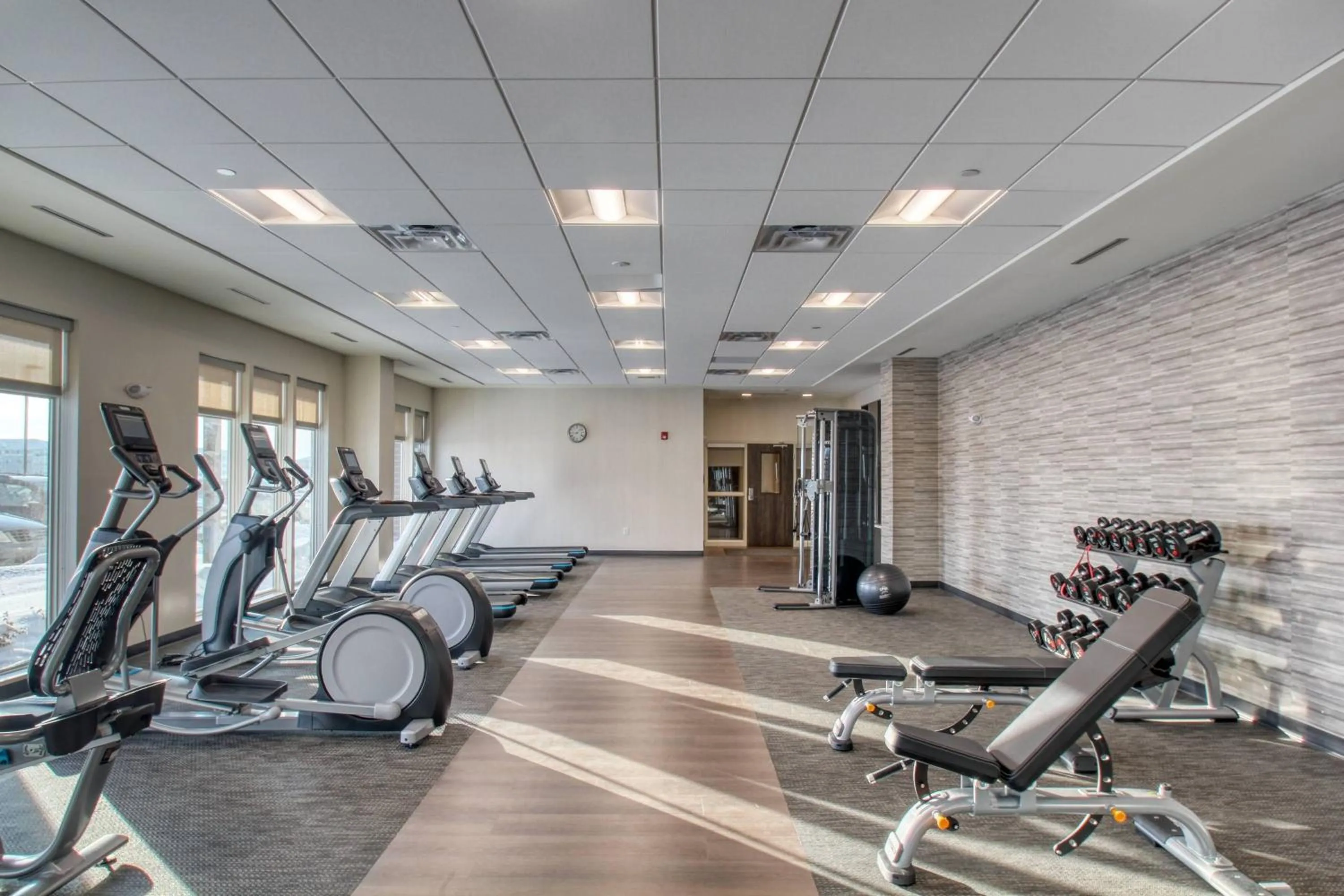 Fitness centre/facilities in Courtyard by Marriott Fargo
