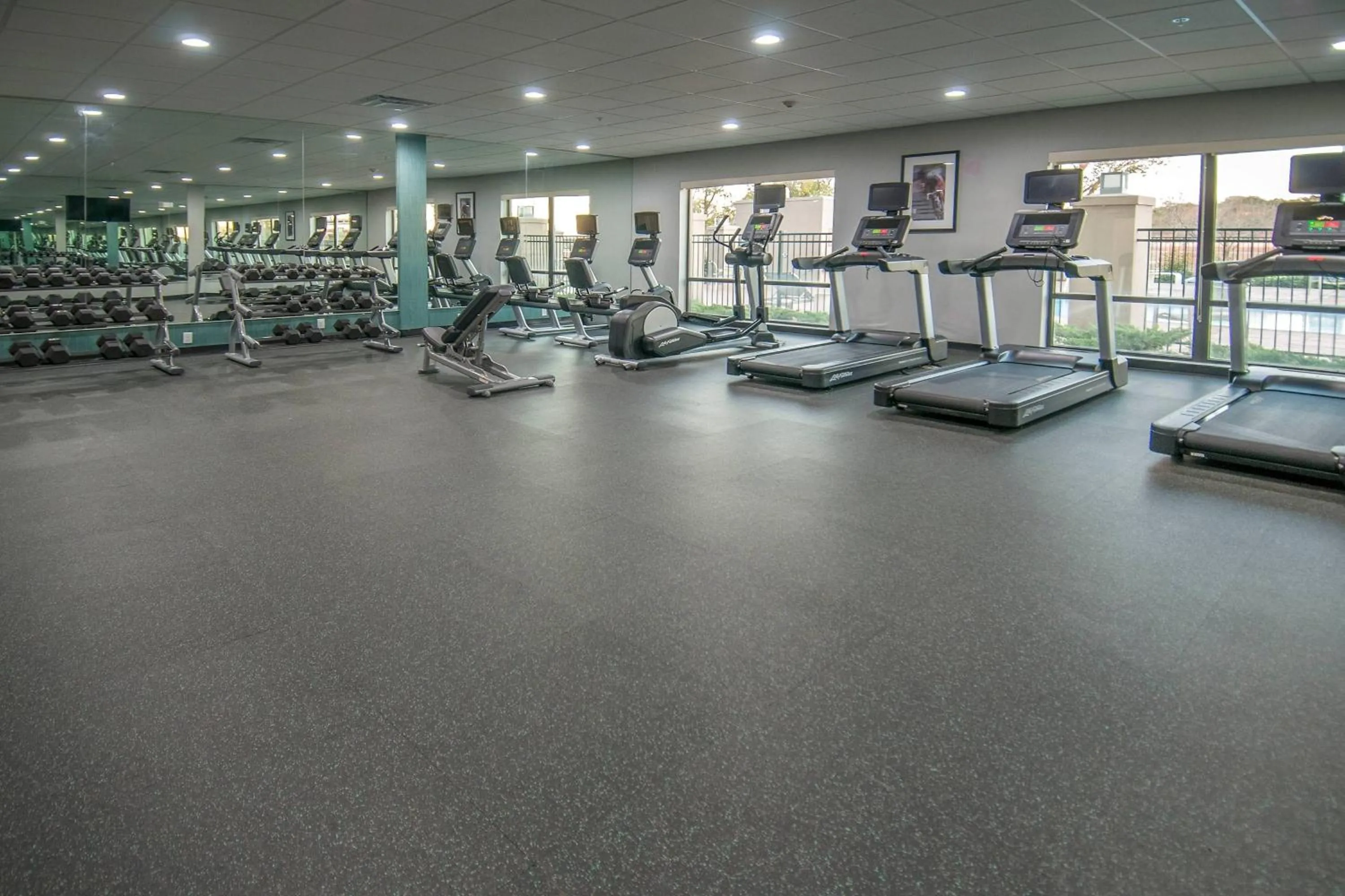 Fitness centre/facilities in TownePlace Suites by Marriott Vidalia Riverfront