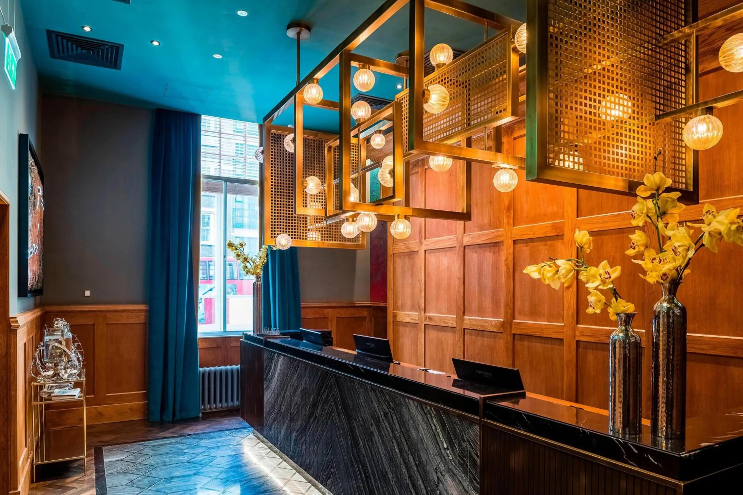 Lobby or reception in The Dixon, Tower Bridge, Autograph Collection