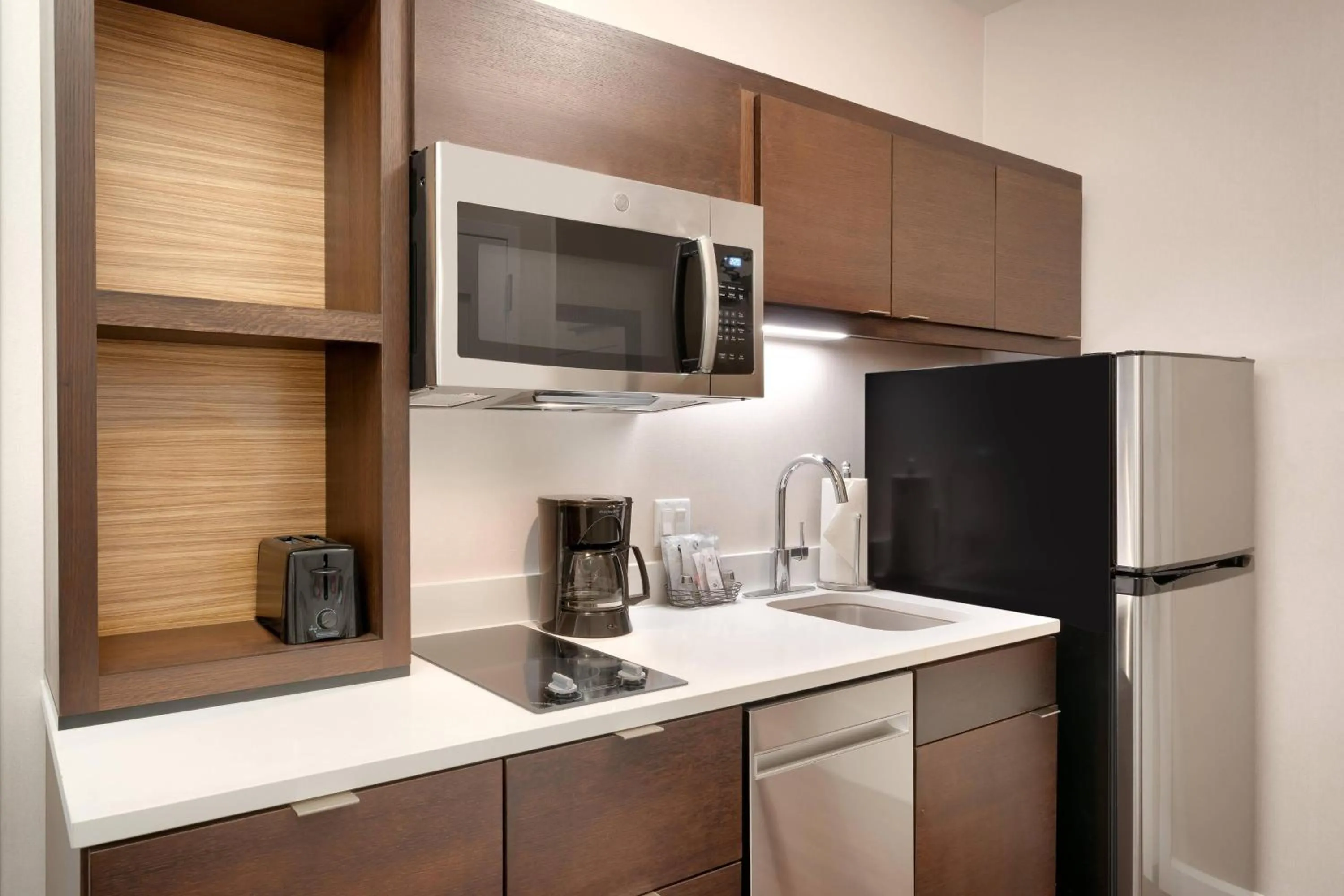 Kitchen or kitchenette in TownePlace Suites by Marriott Salt Lake City Downtown