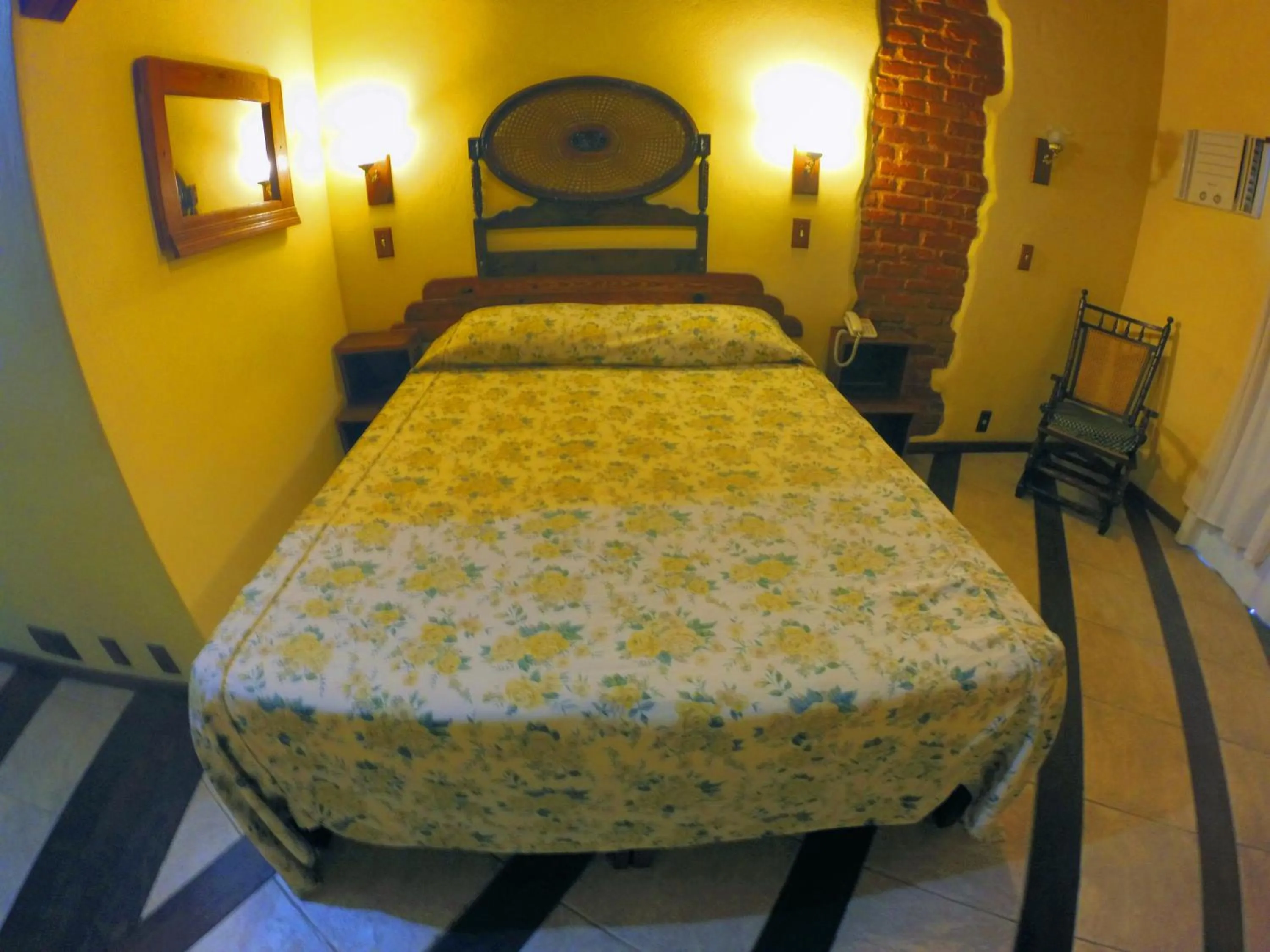Bed in Pousada Imperial Koeler