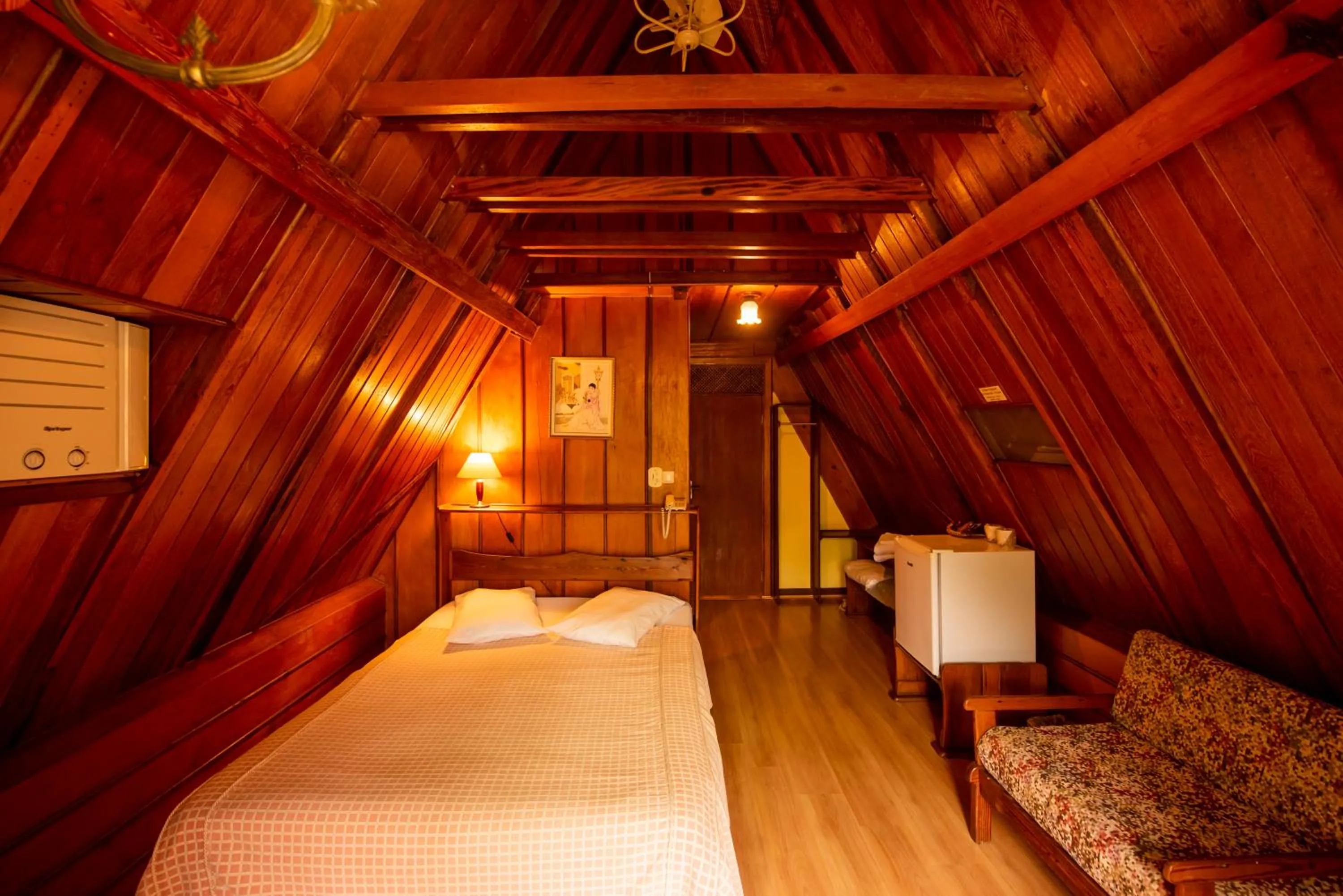 Bed in Pousada Imperial Koeler