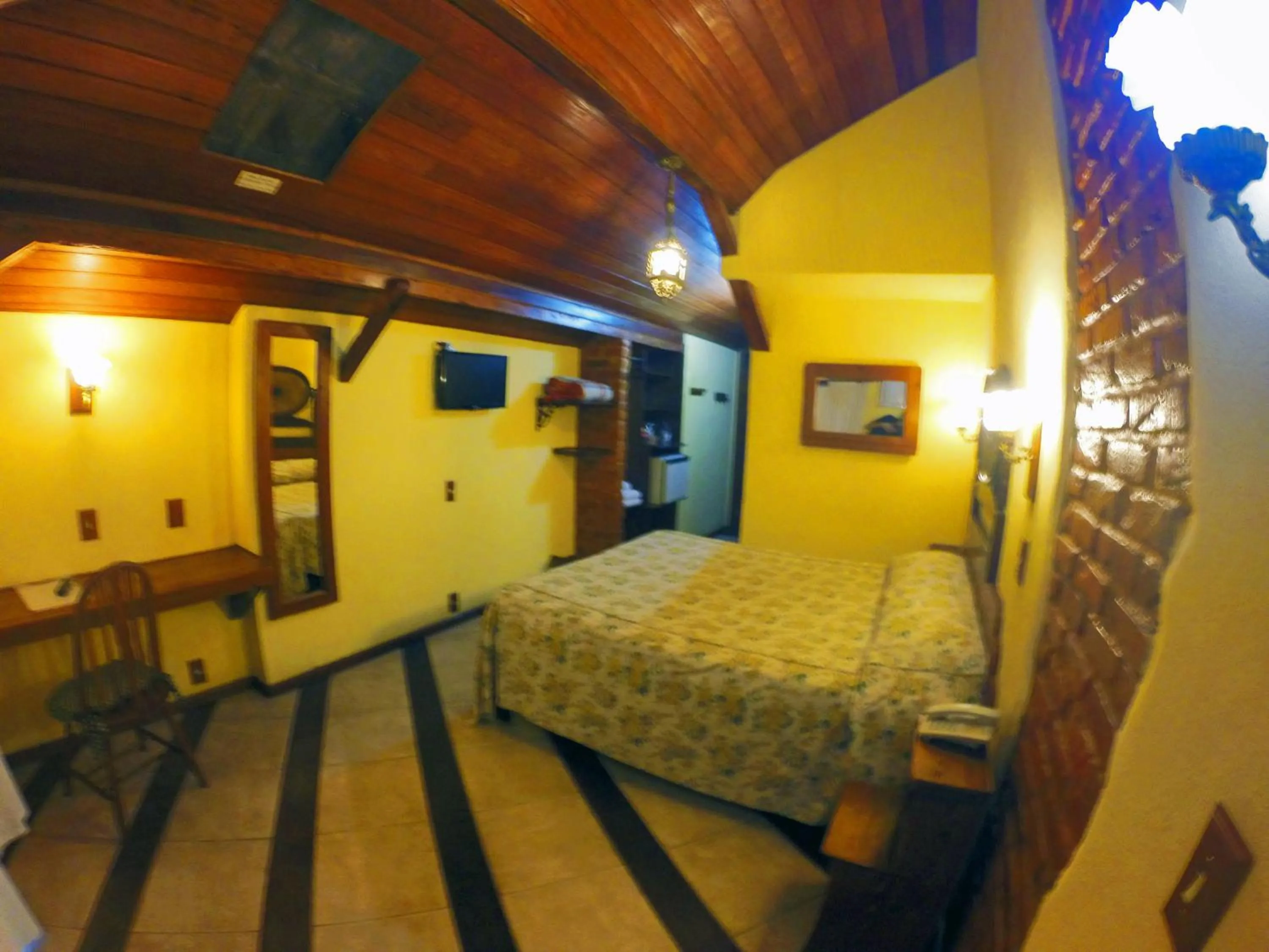 Bed in Pousada Imperial Koeler