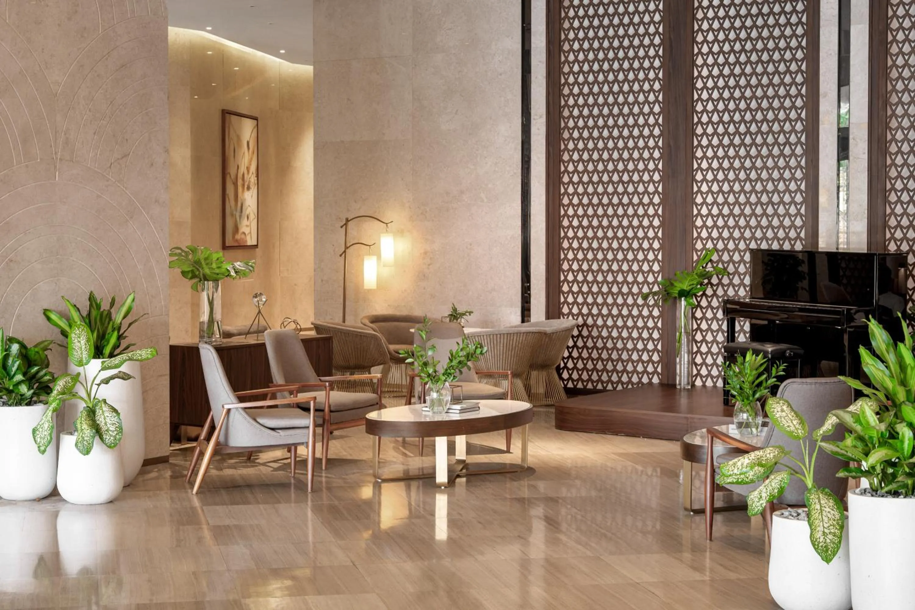 Lobby or reception in Melia Vinpearl Hue