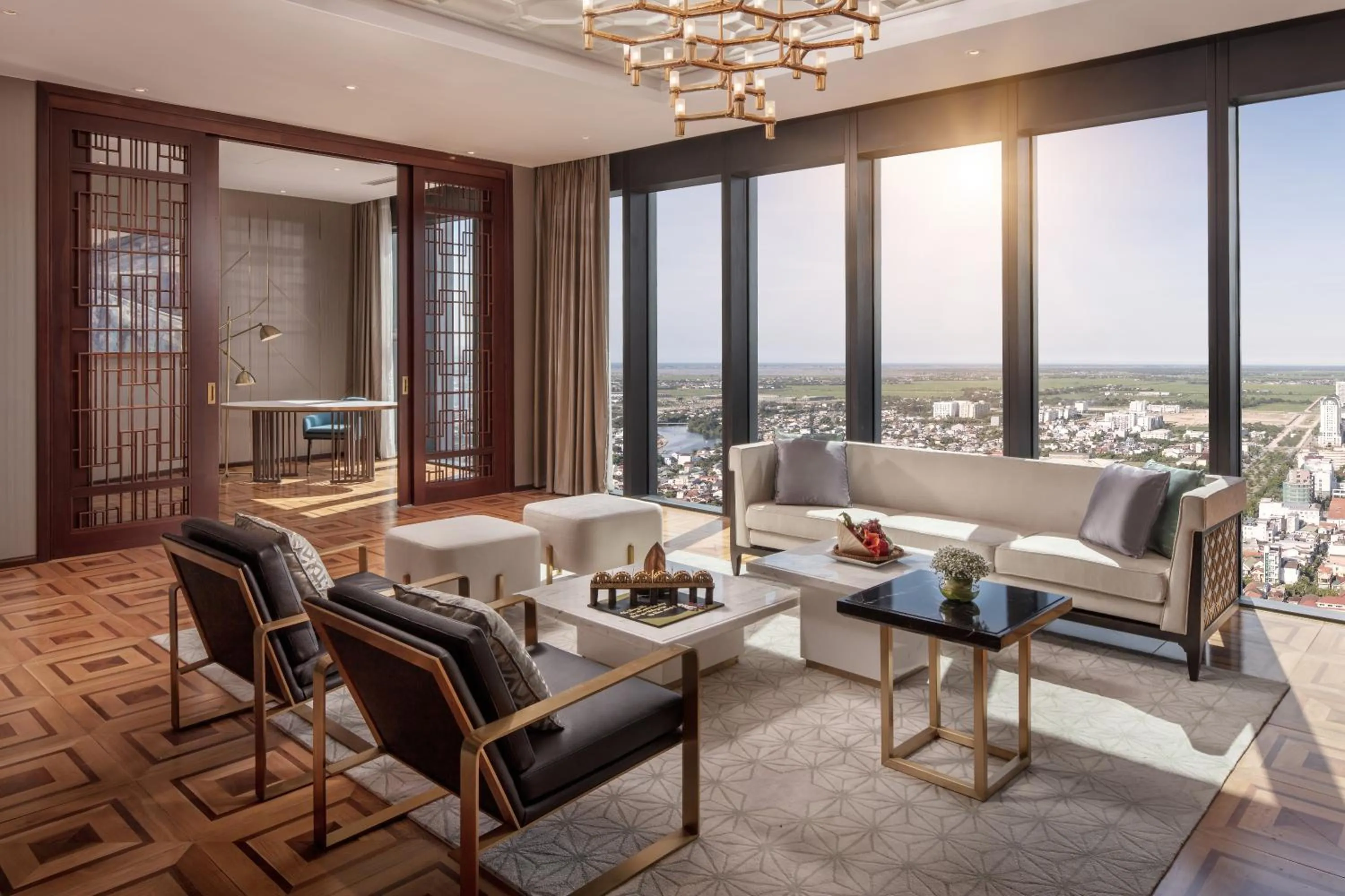 Living room in Melia Vinpearl Hue