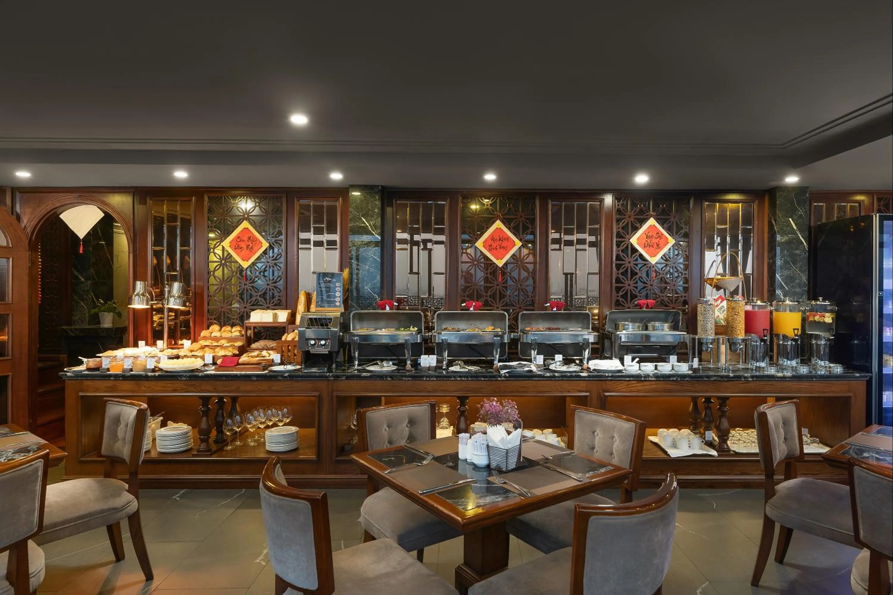 Breakfast in Rex Hanoi Hotel