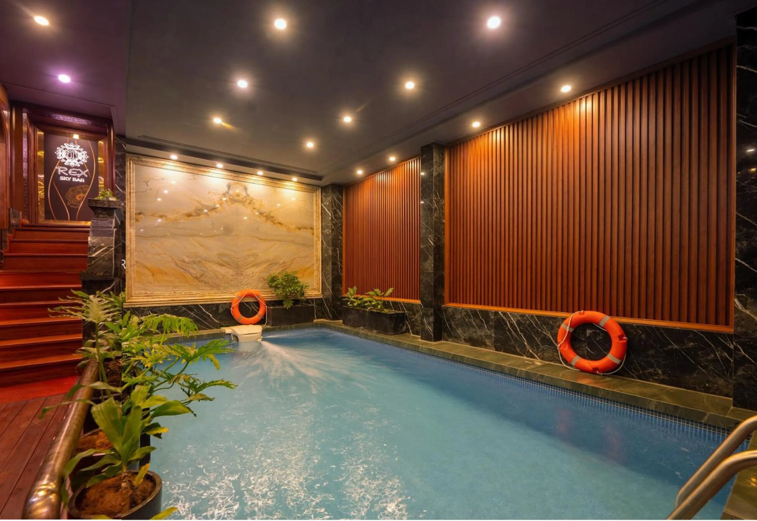 Swimming pool in Rex Hanoi Hotel