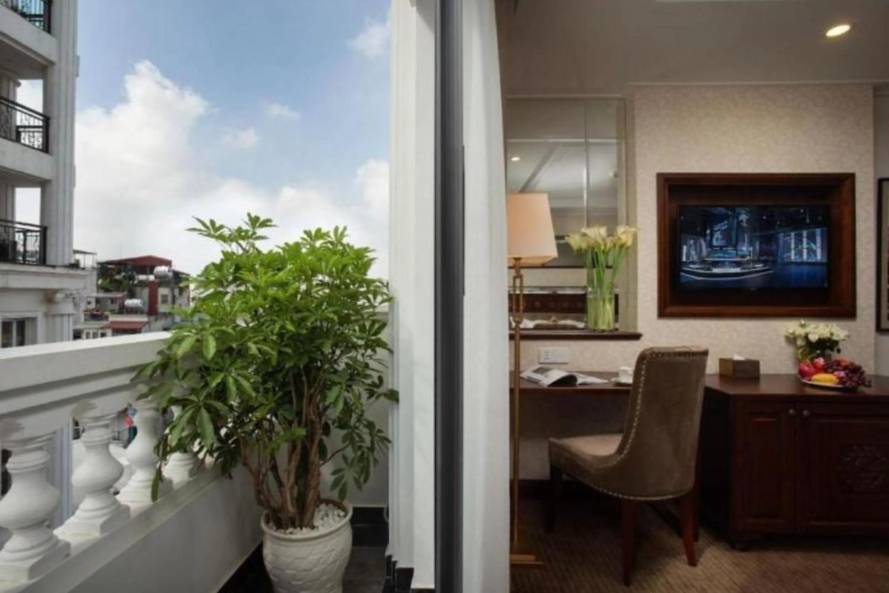 Balcony/Terrace in Rex Hanoi Hotel