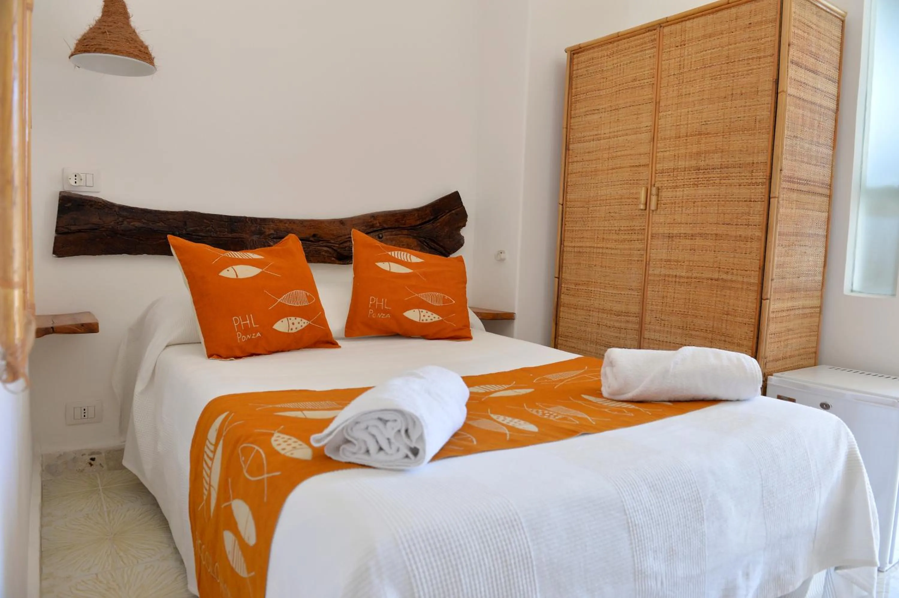 Bed in Piccolo Hotel Luisa