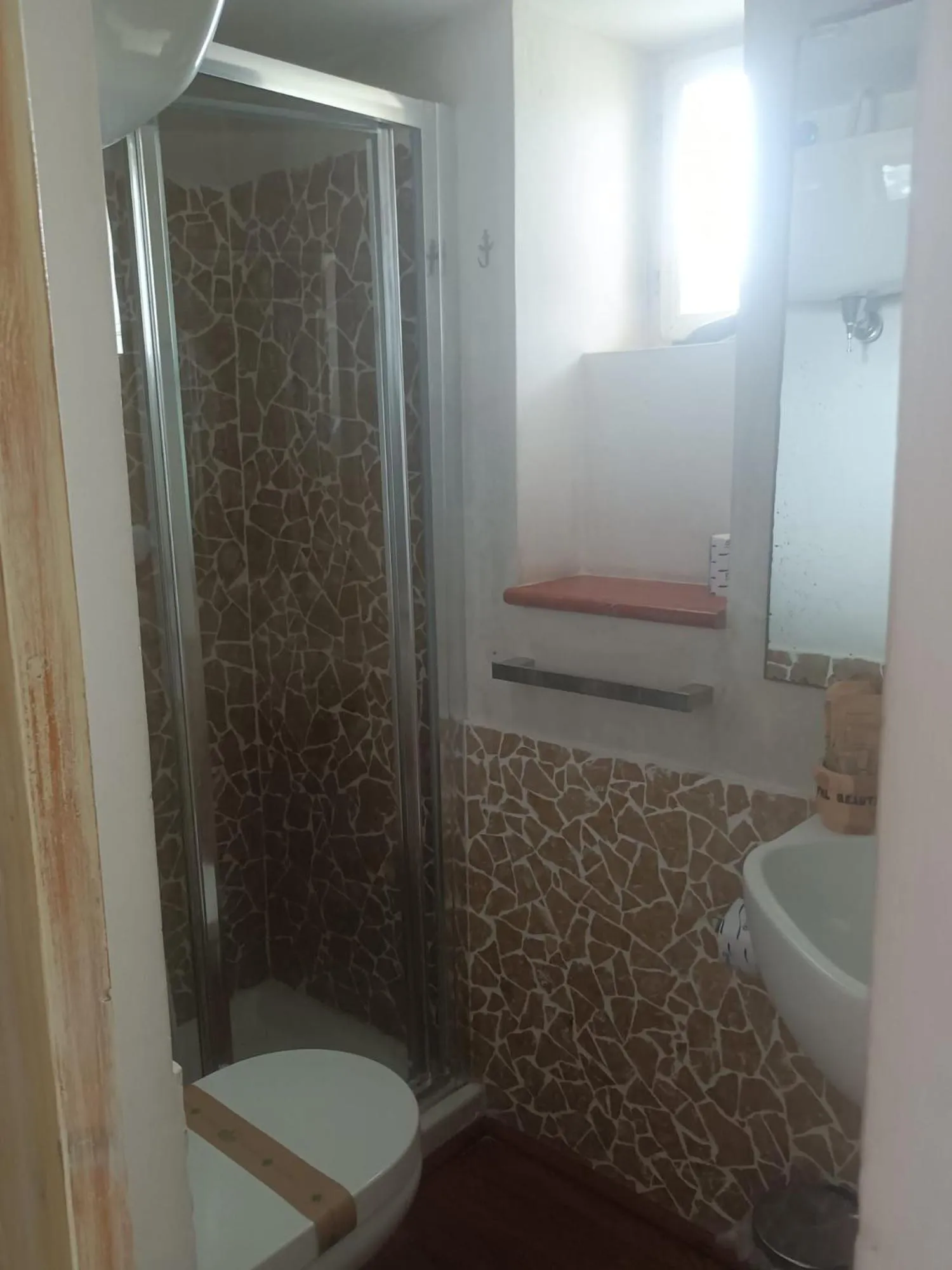 Shower in Piccolo Hotel Luisa