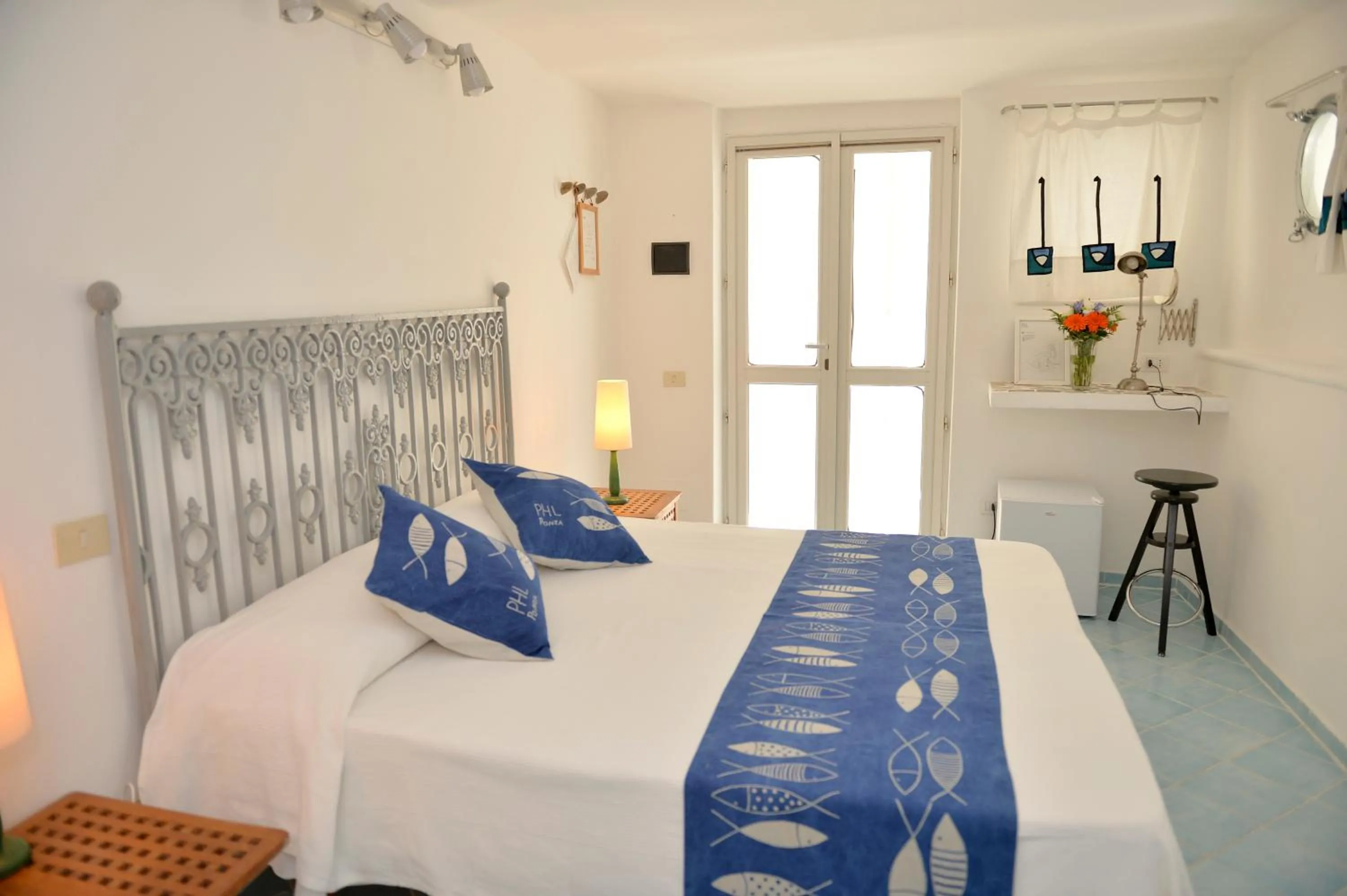 Bed in Piccolo Hotel Luisa