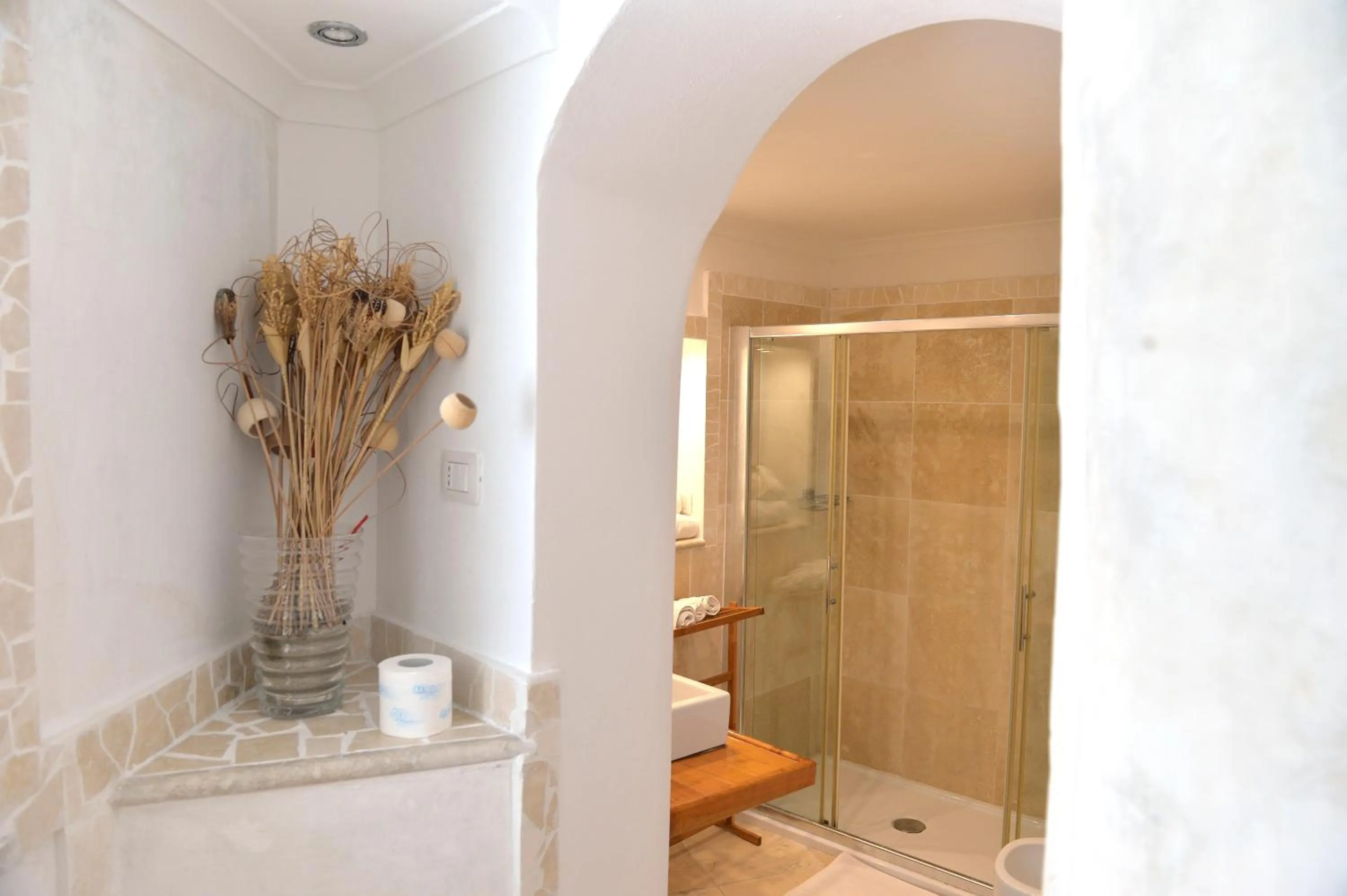 Shower in Piccolo Hotel Luisa