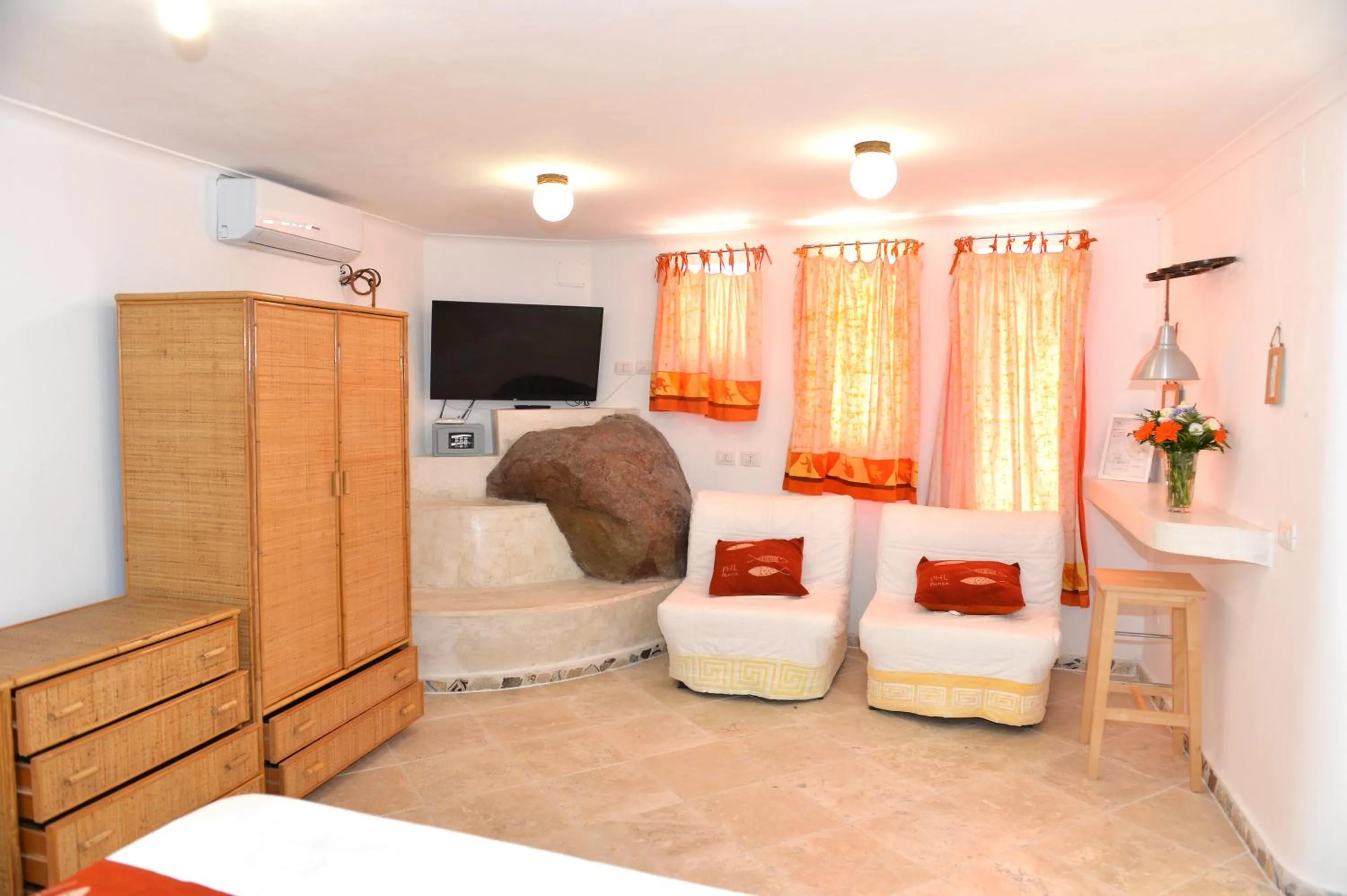 Bed in Piccolo Hotel Luisa