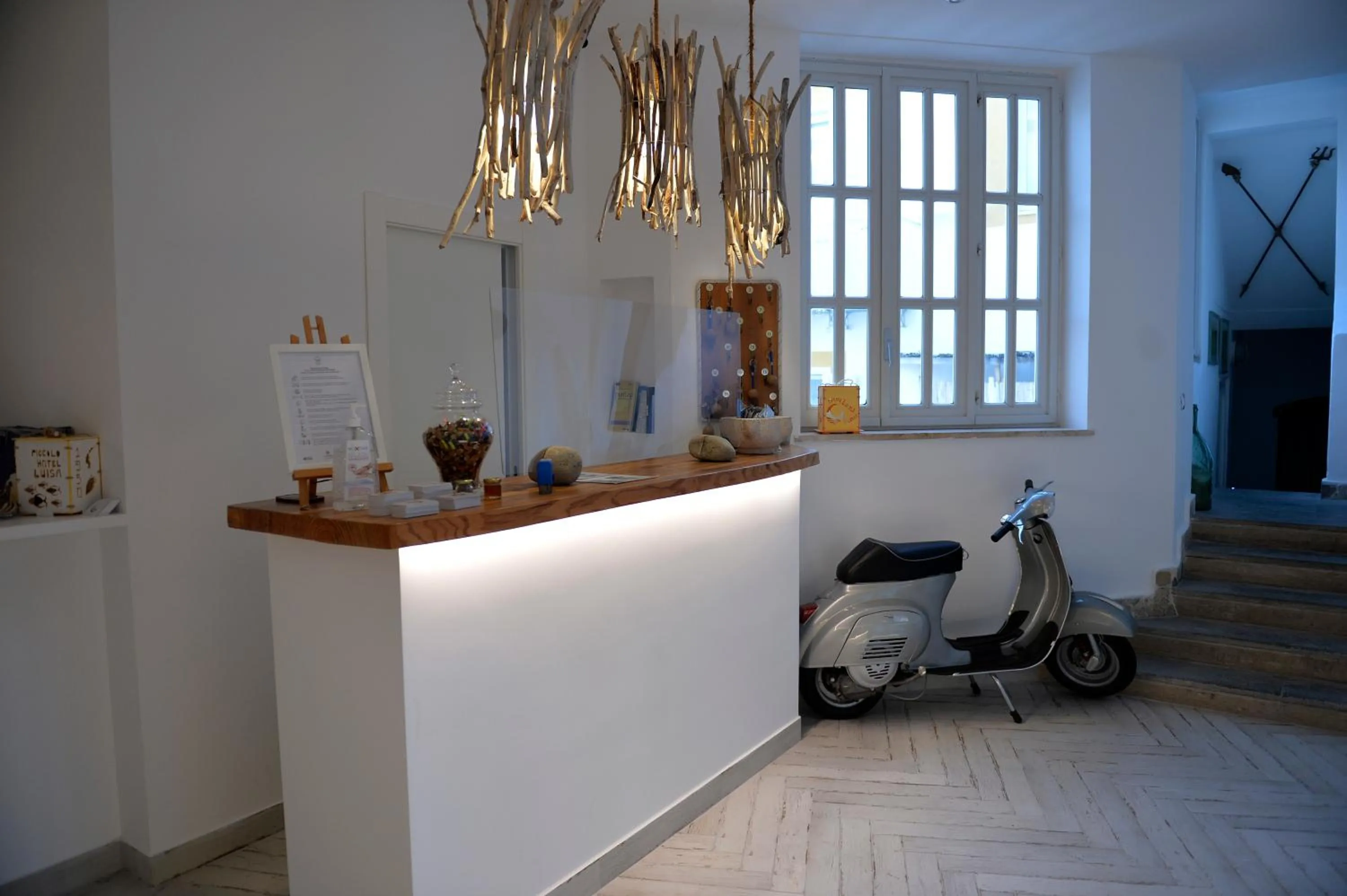 Lobby or reception in Piccolo Hotel Luisa