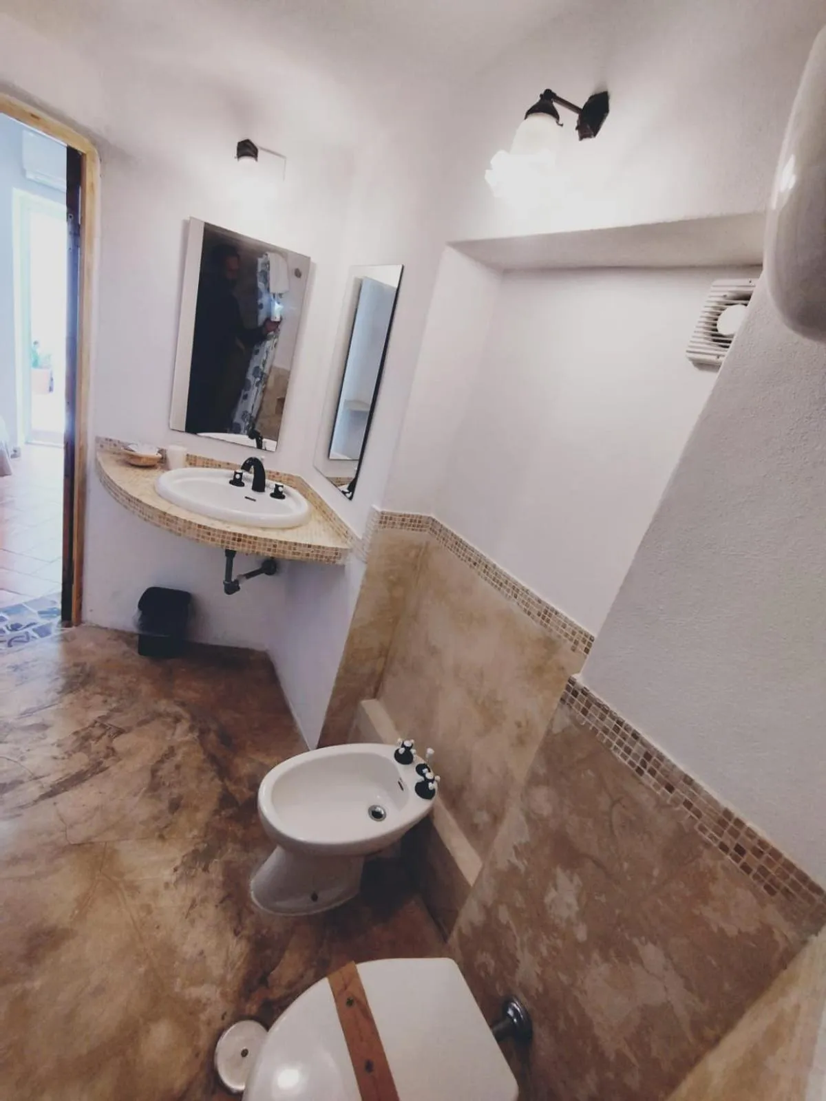 Toilet in Piccolo Hotel Luisa