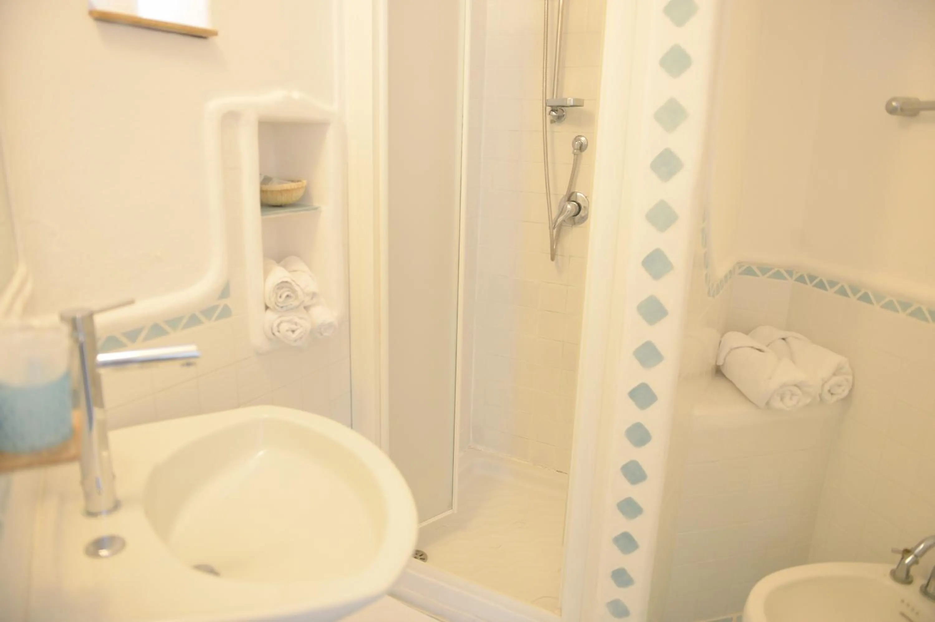 Shower in Piccolo Hotel Luisa