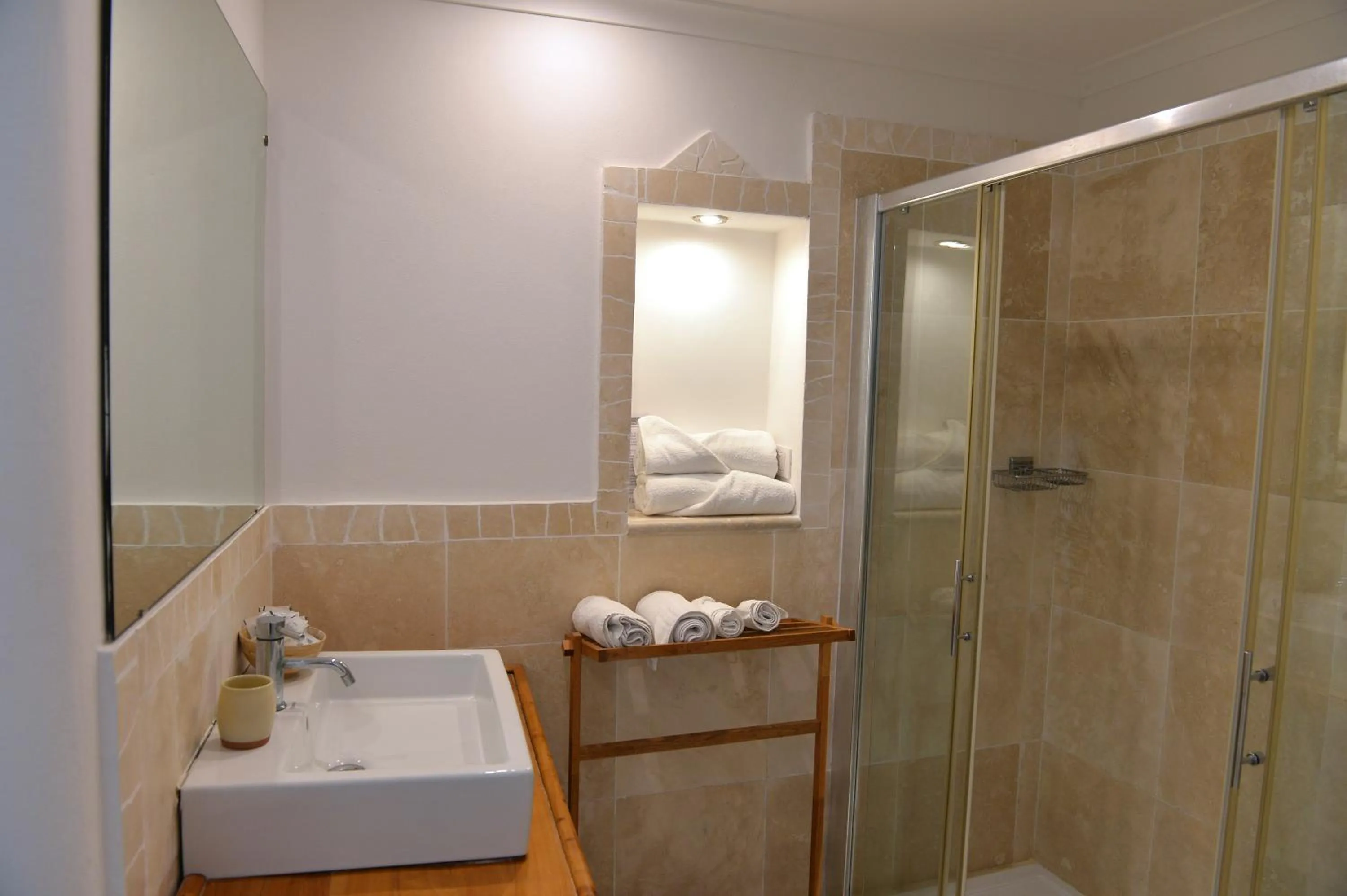 Shower in Piccolo Hotel Luisa