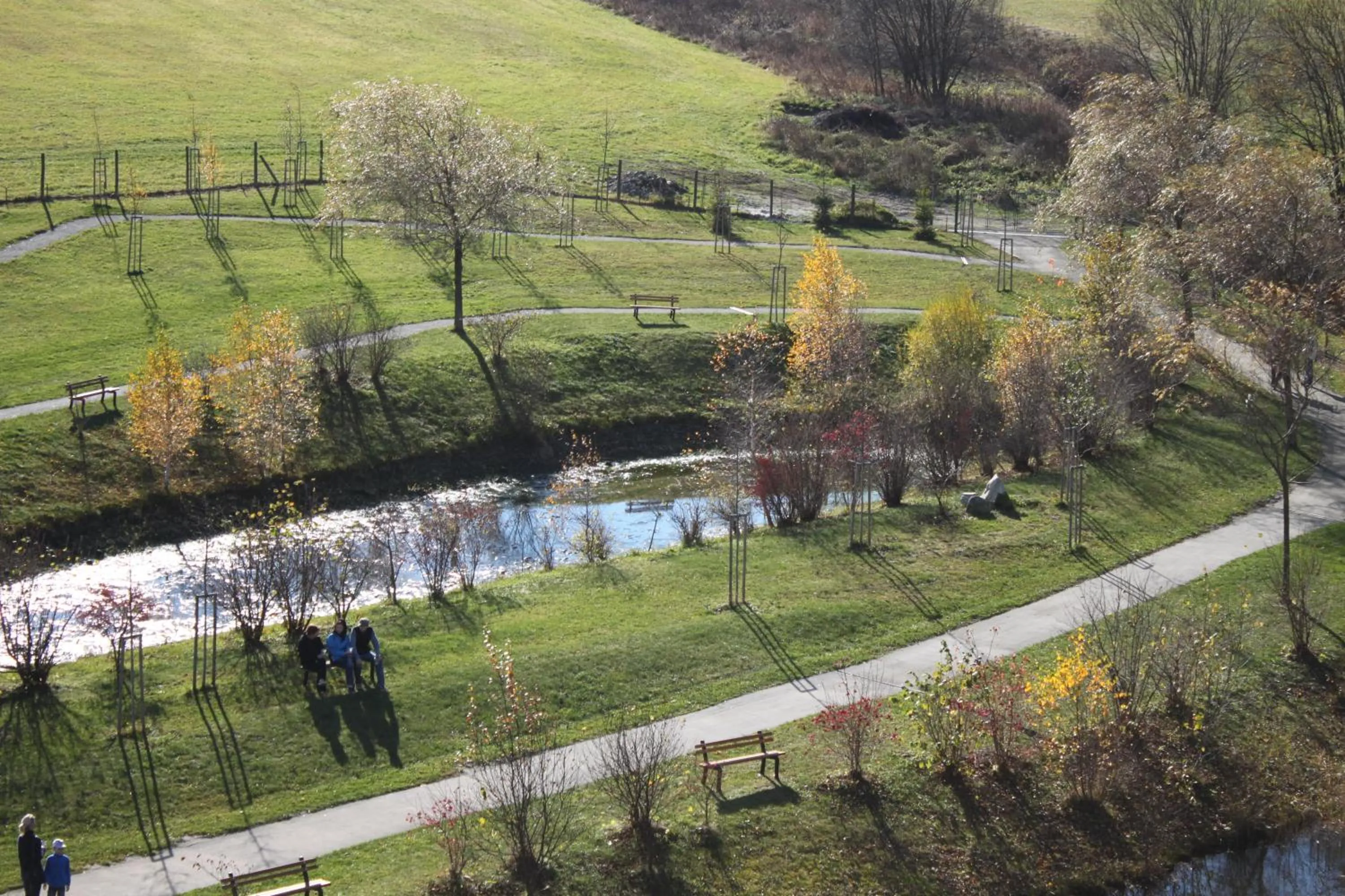 Bird's eye view in Hotel Helios